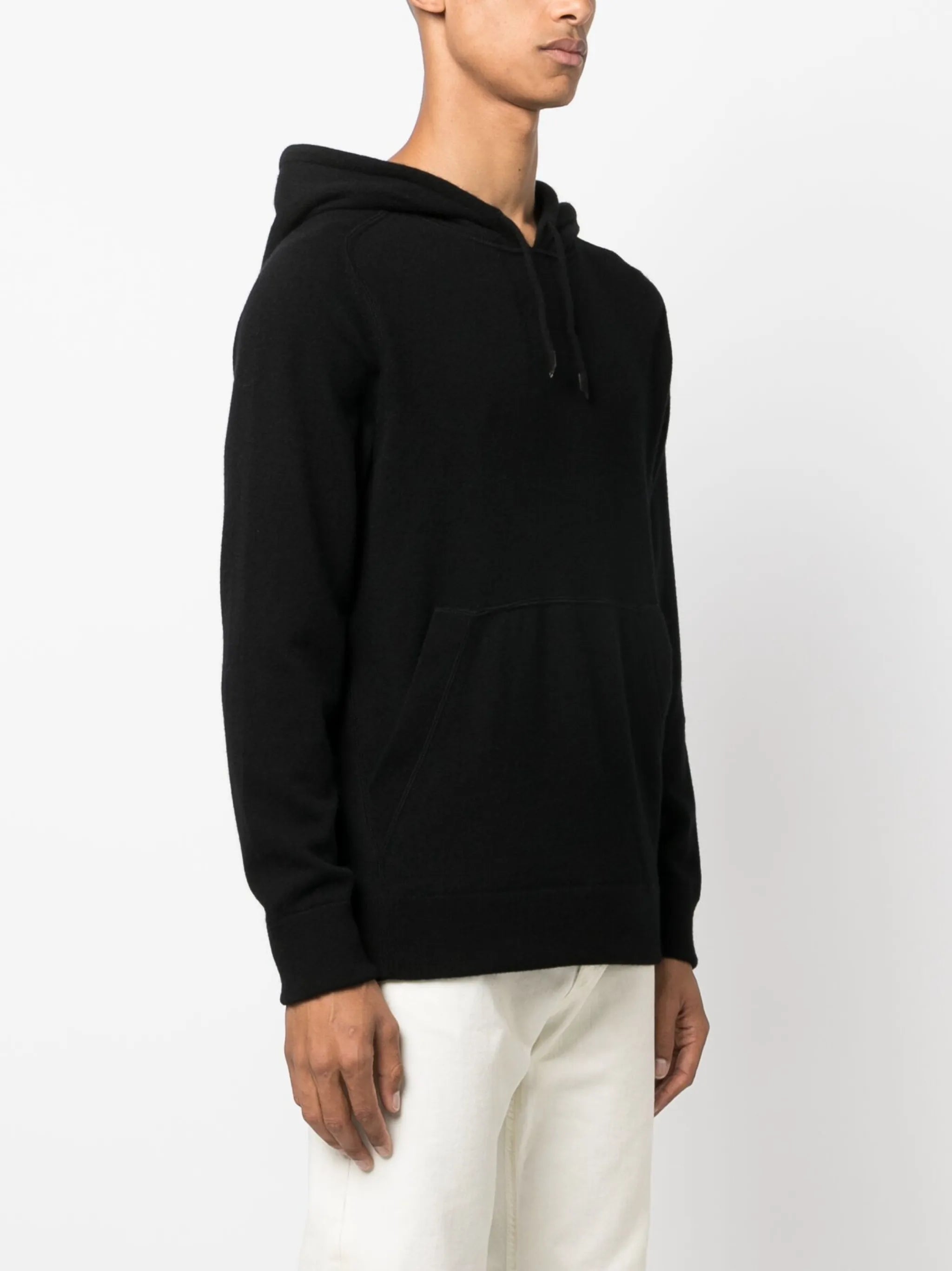 Oasi cashmere drawstring hoodie
