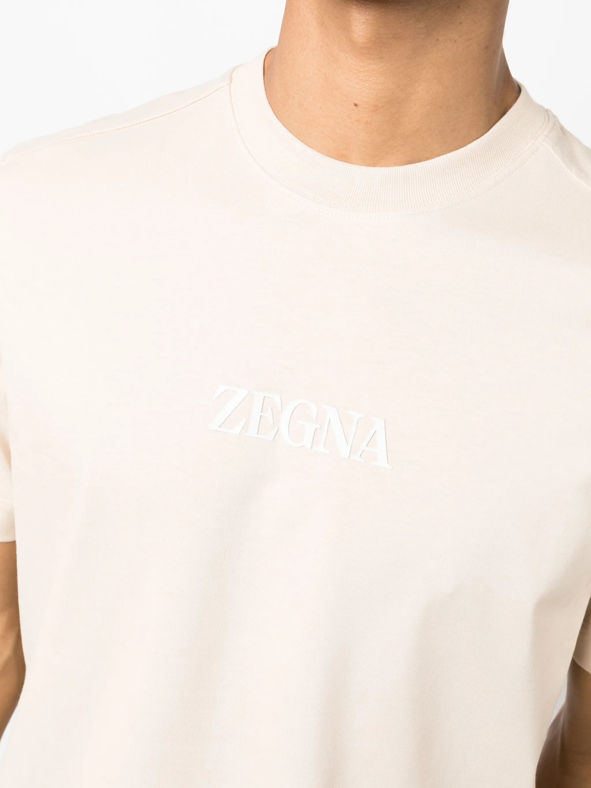 logo-print cotton T-shirt