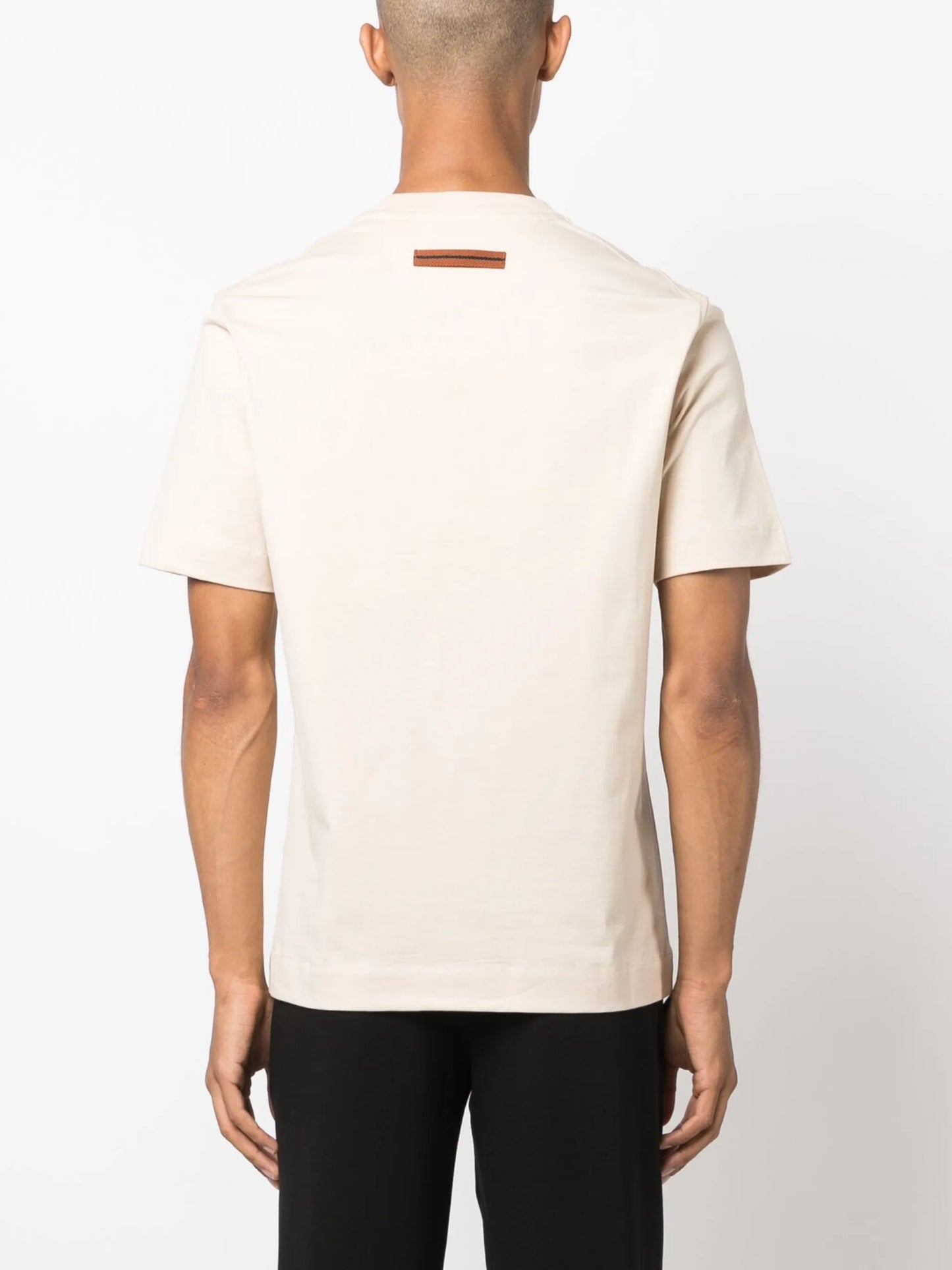 logo-print cotton T-shirt