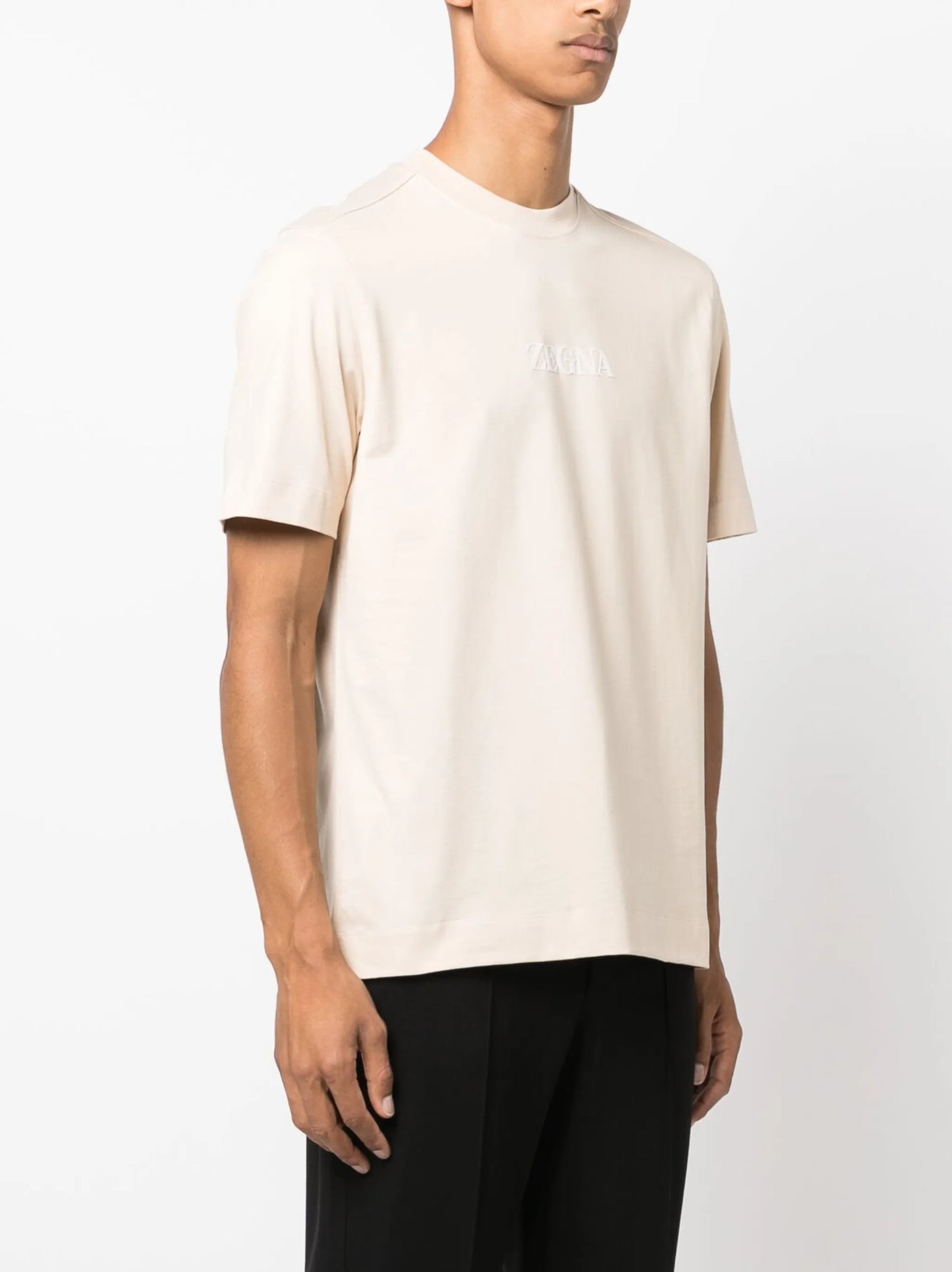 logo-print cotton T-shirt