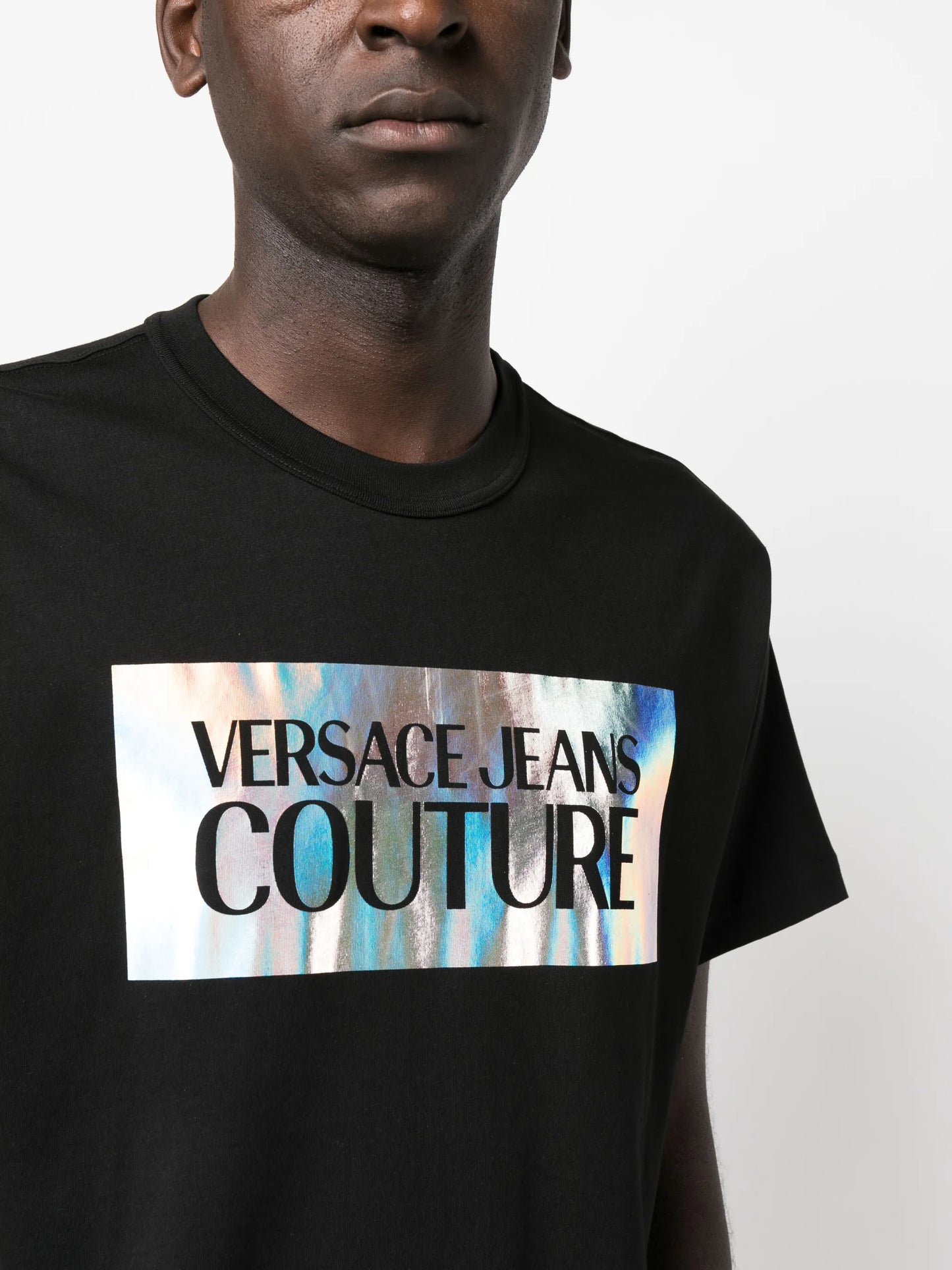 logo-print cotton T-shirt