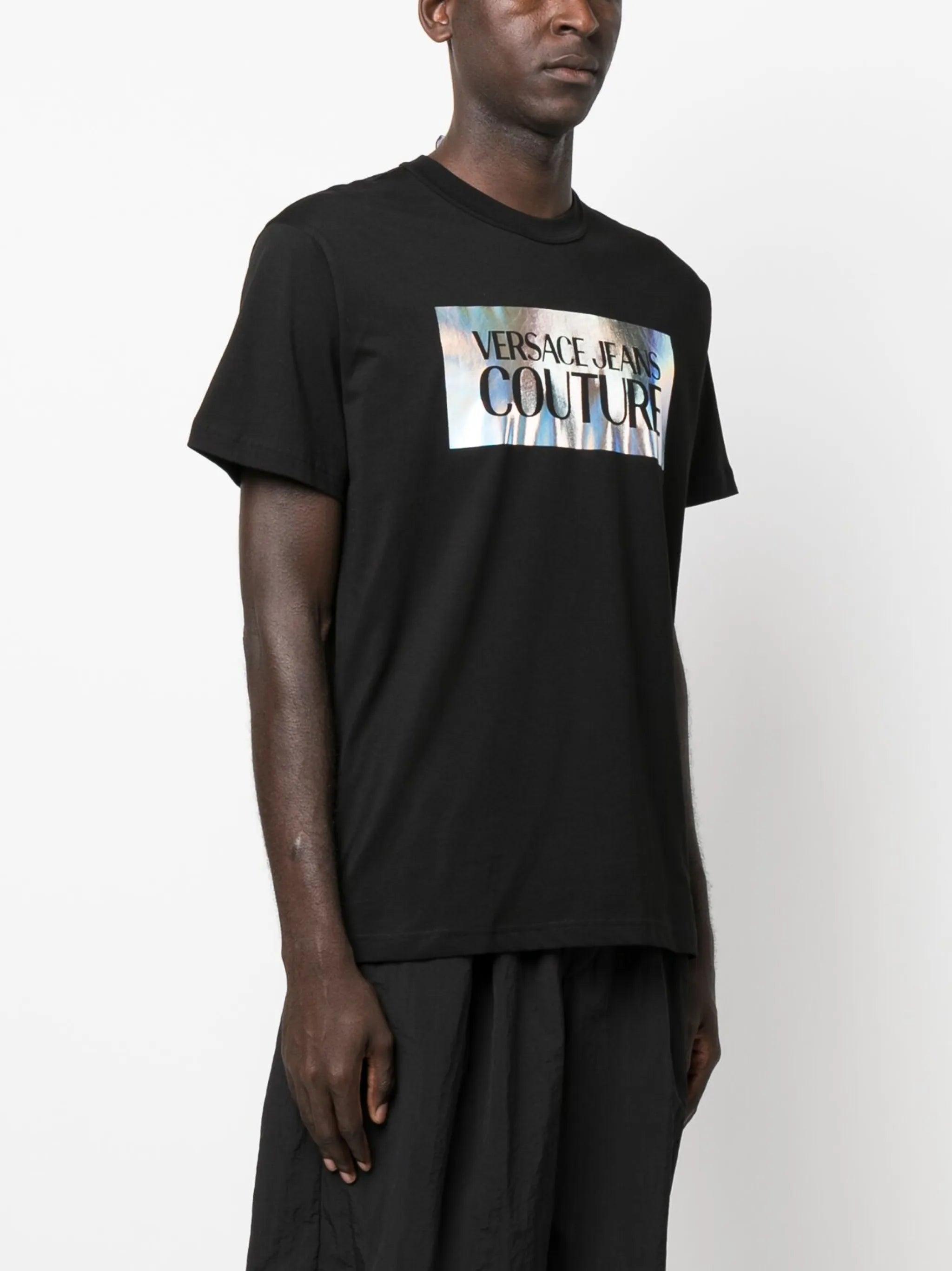 logo-print cotton T-shirt