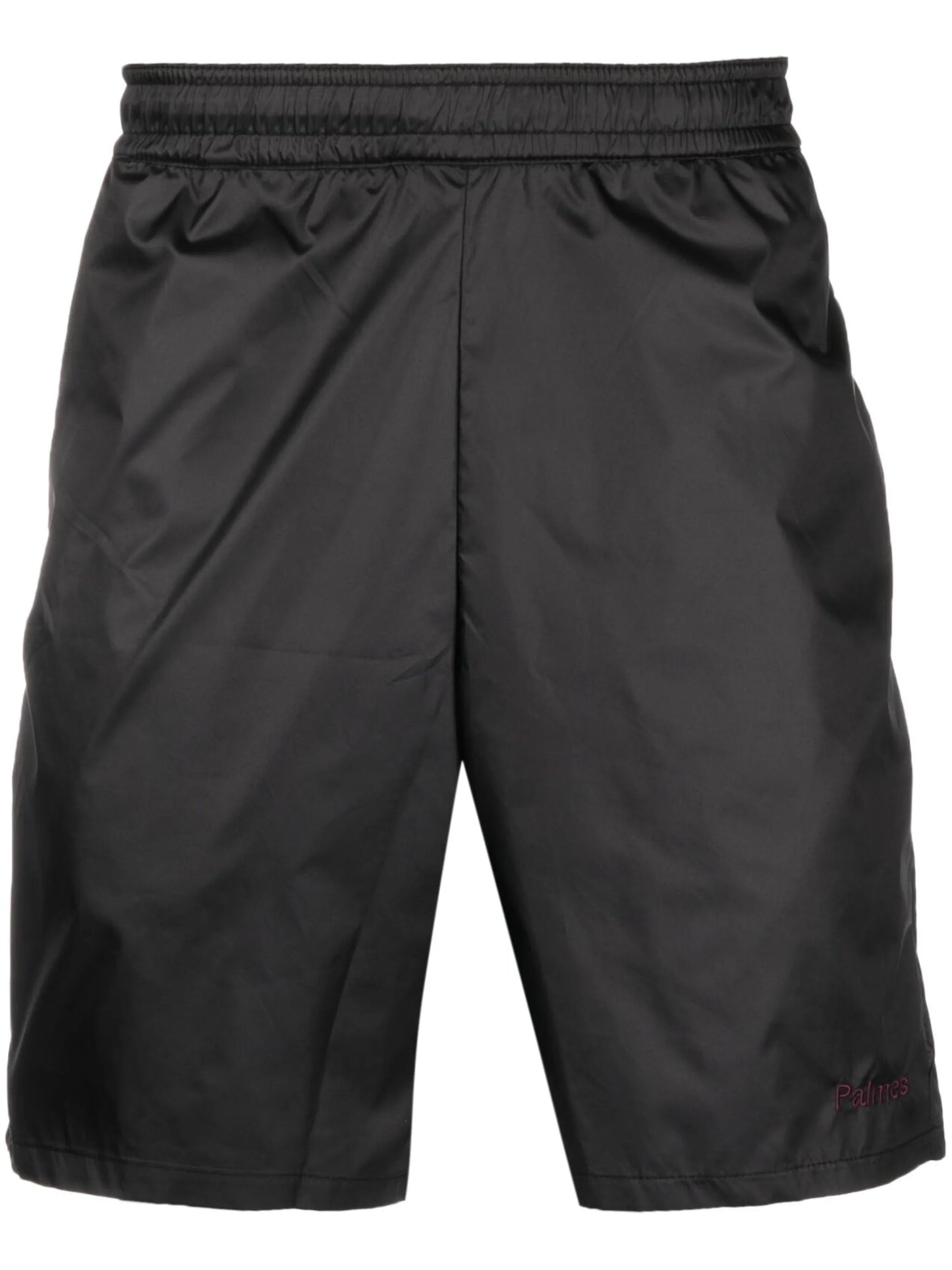 Middle elasticated-waist shorts