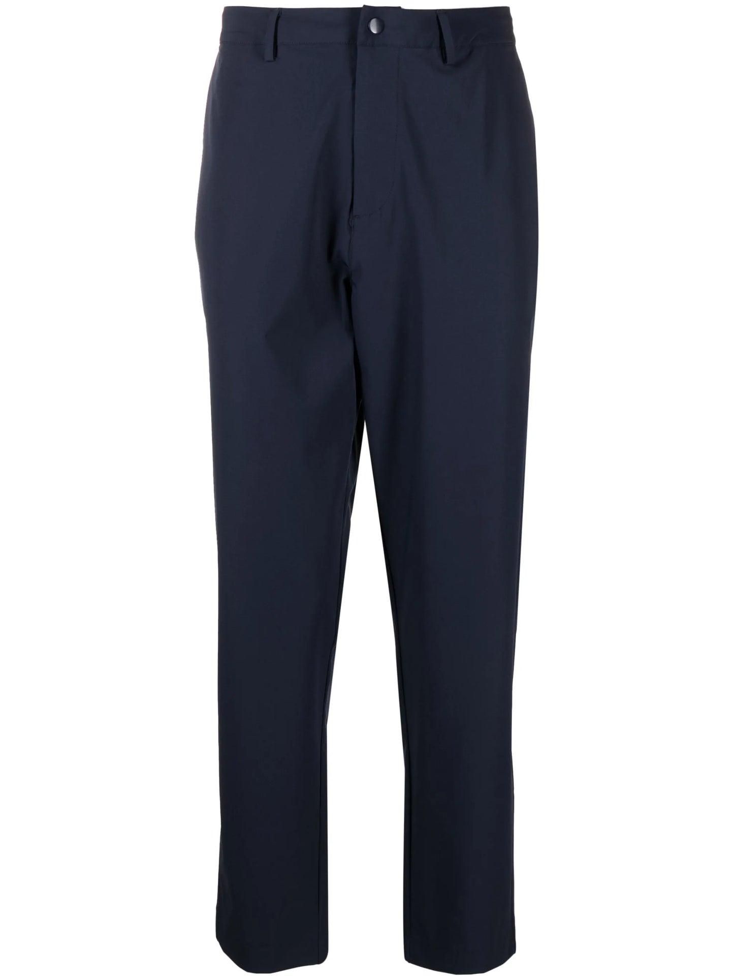 logo-print mid-rise pants