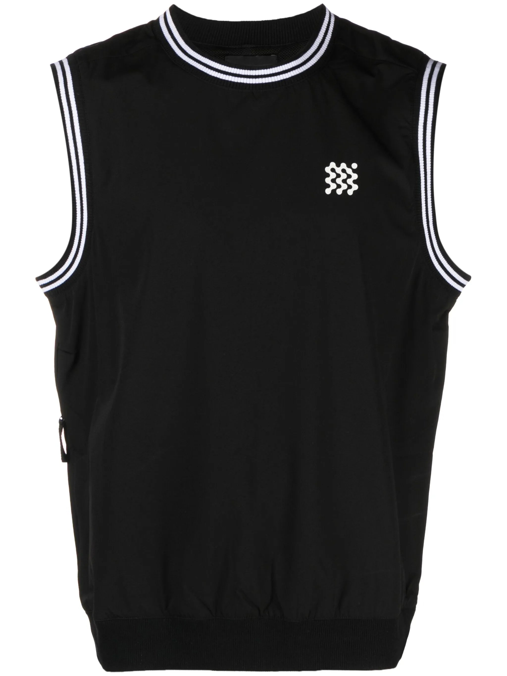 Course crewneck vest