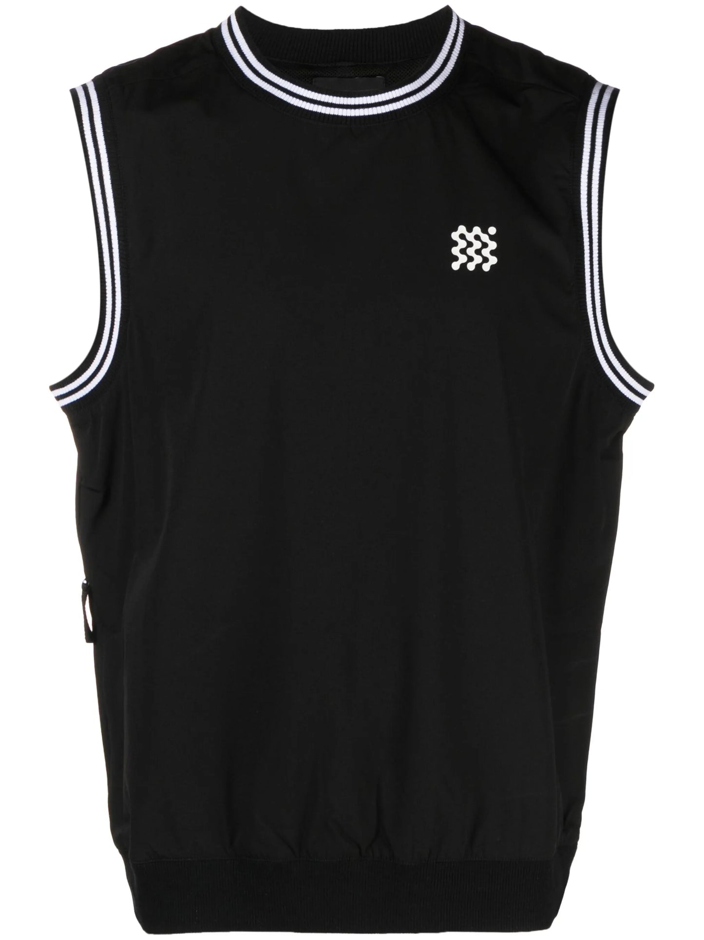 Course crewneck vest