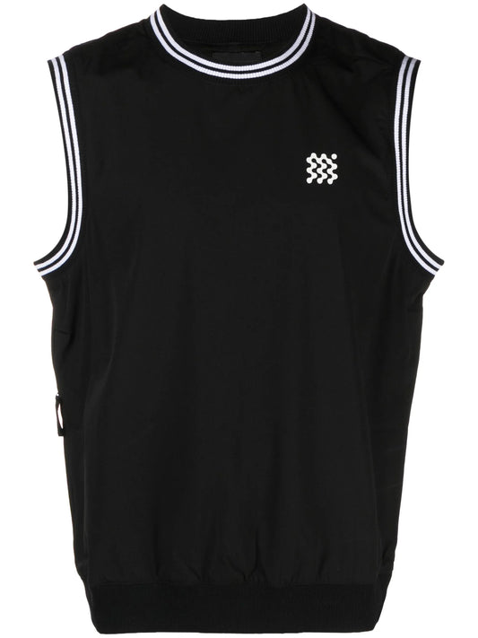 Course crewneck vest