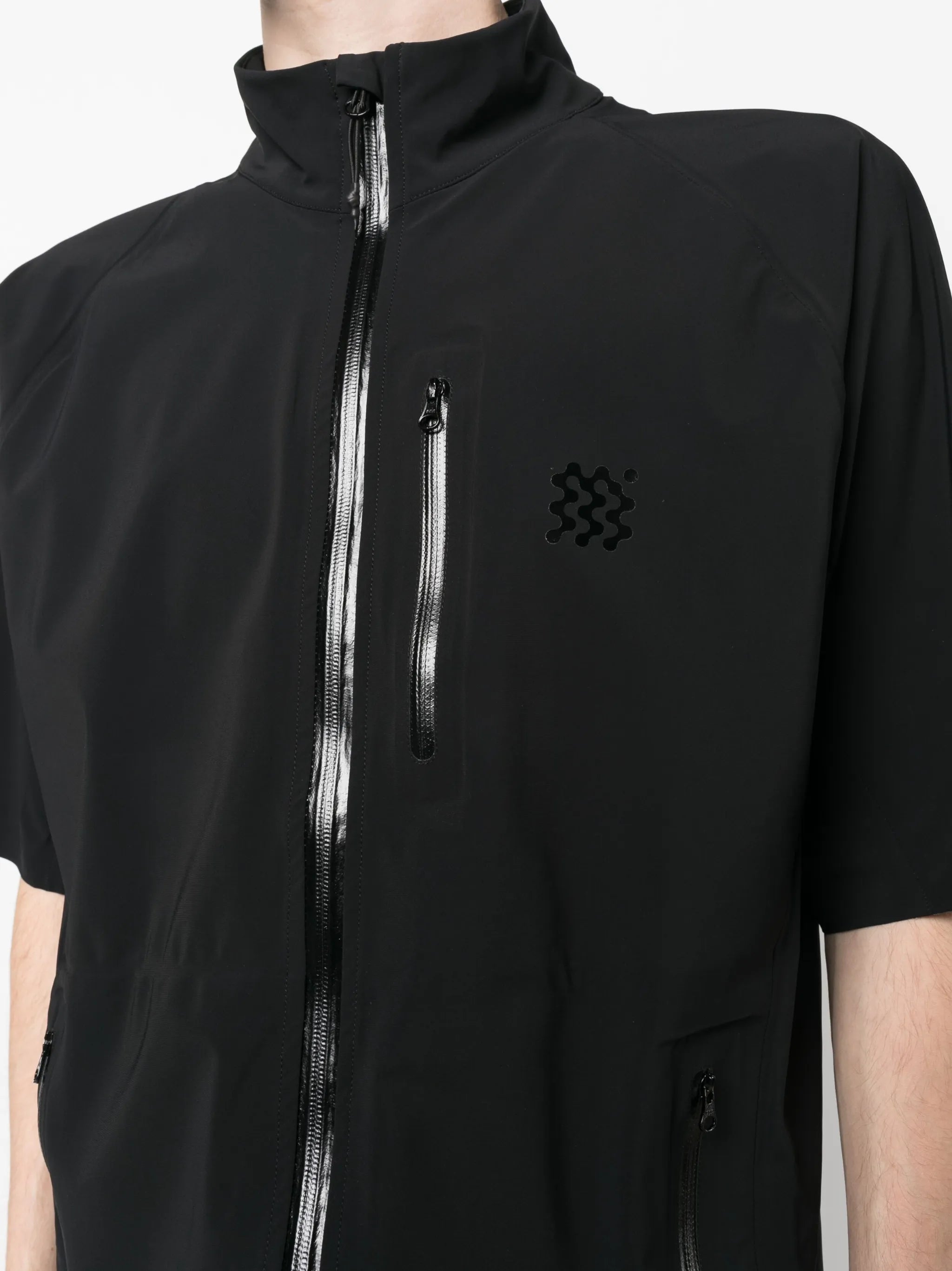 zip-up waterproof shirt