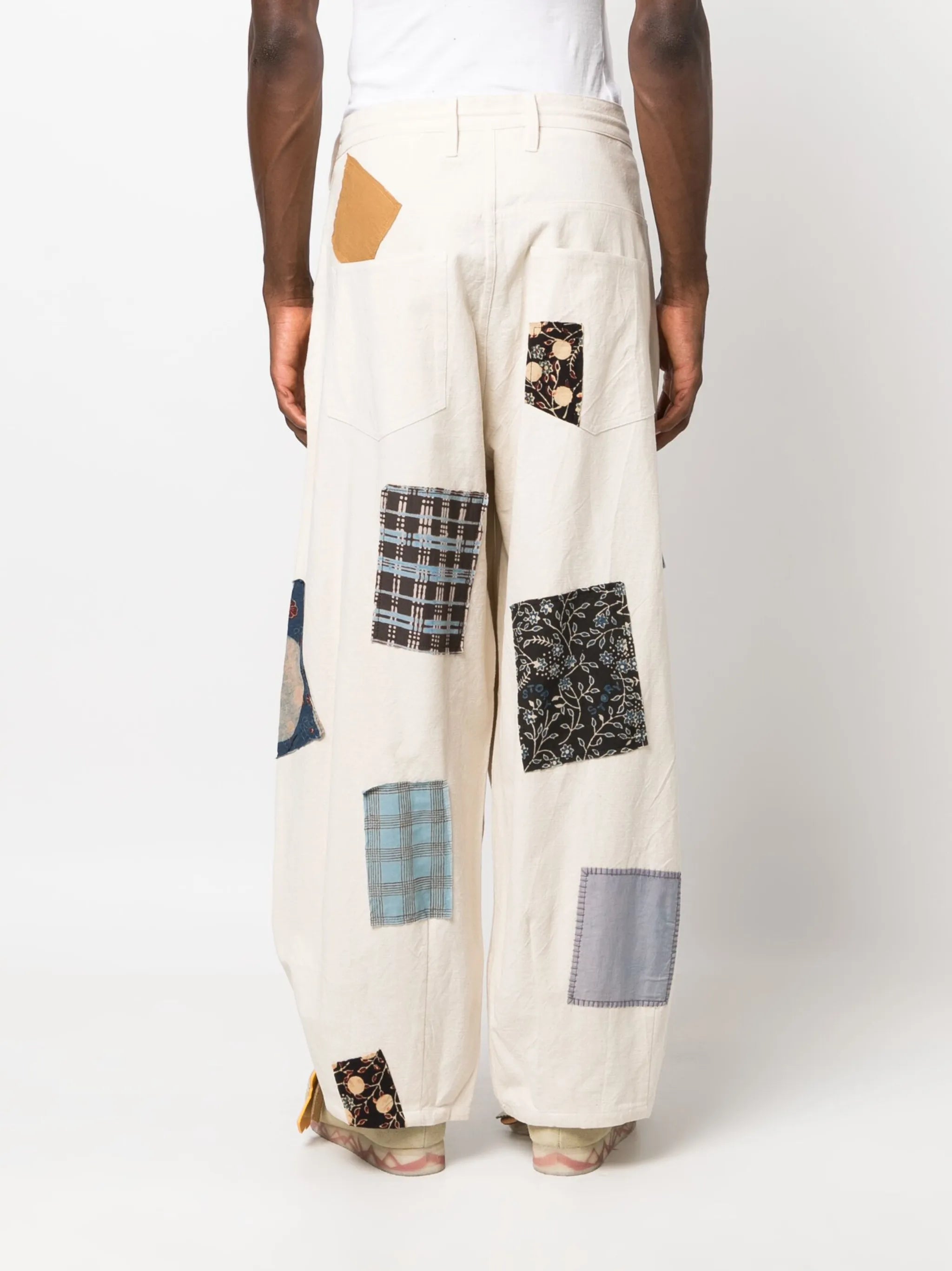 Lush organic-cotton trousers