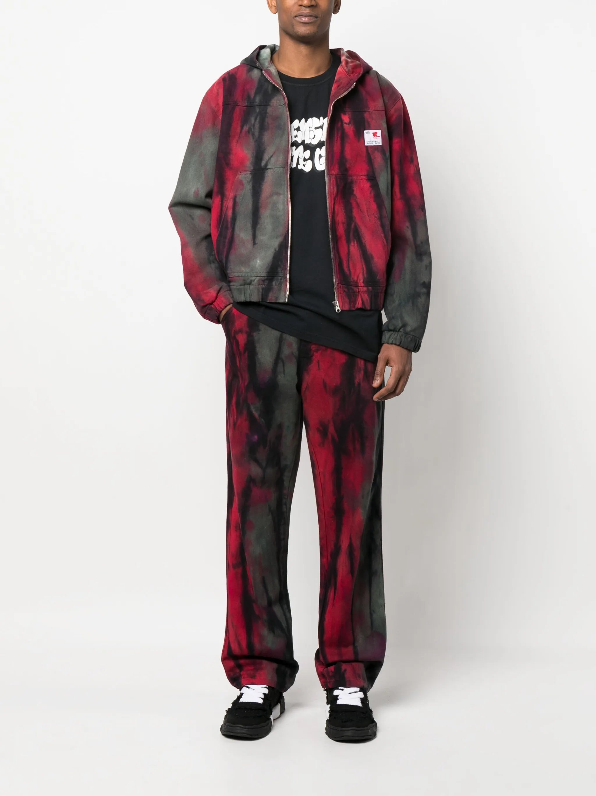 x Browns dyed hooded work jacket