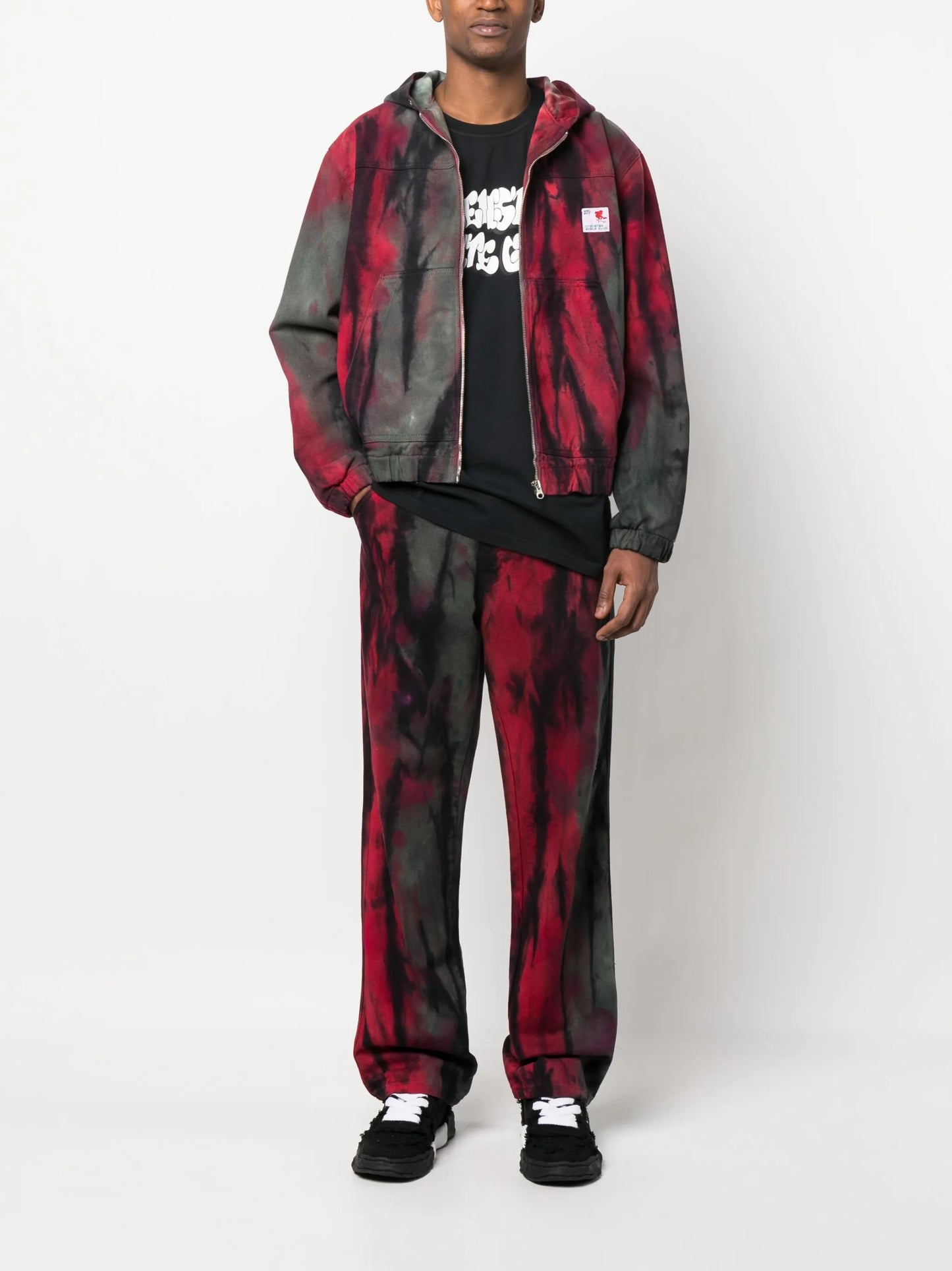 x Browns dyed hooded work jacket