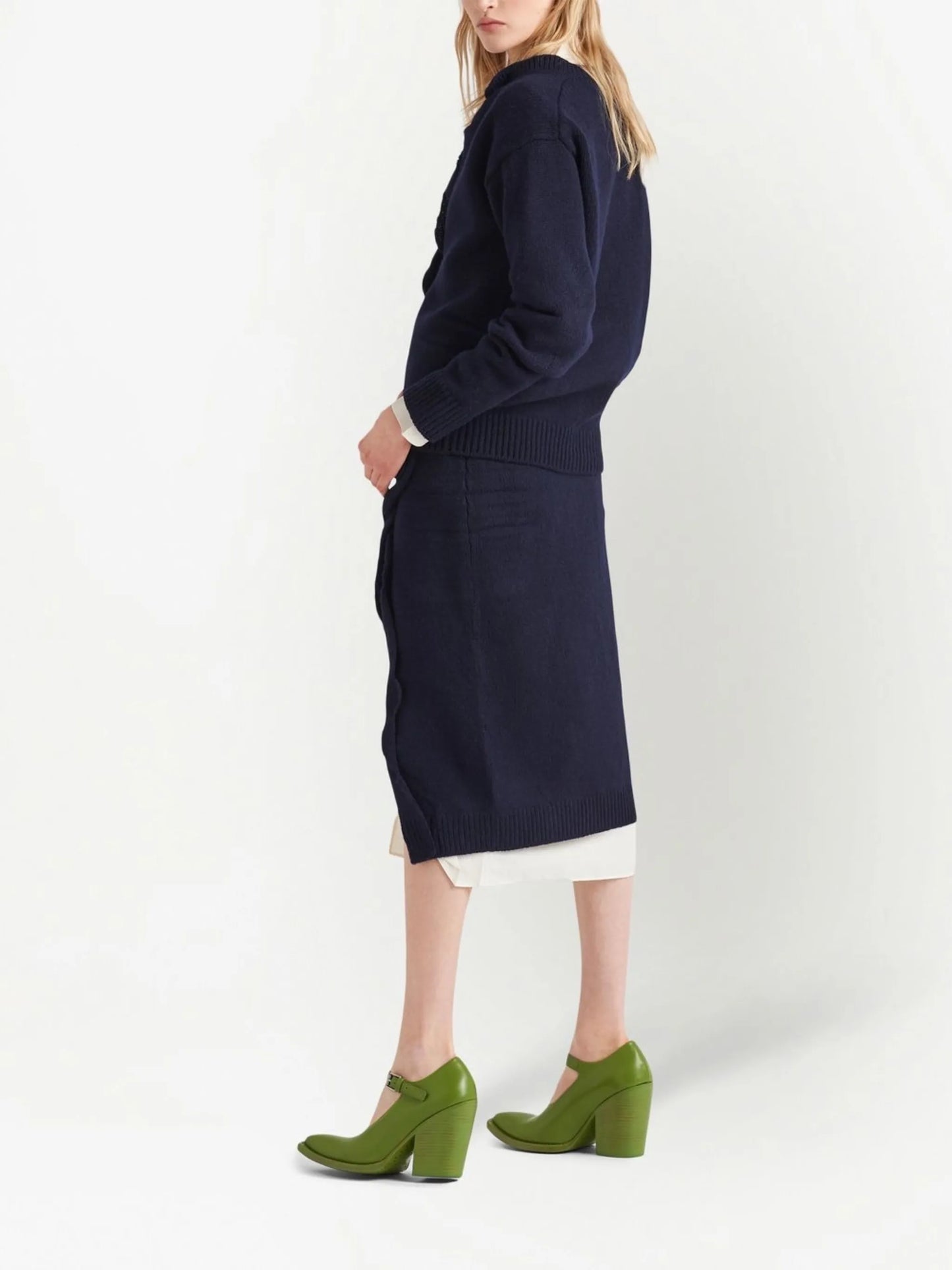 V-neck cashmere jumper