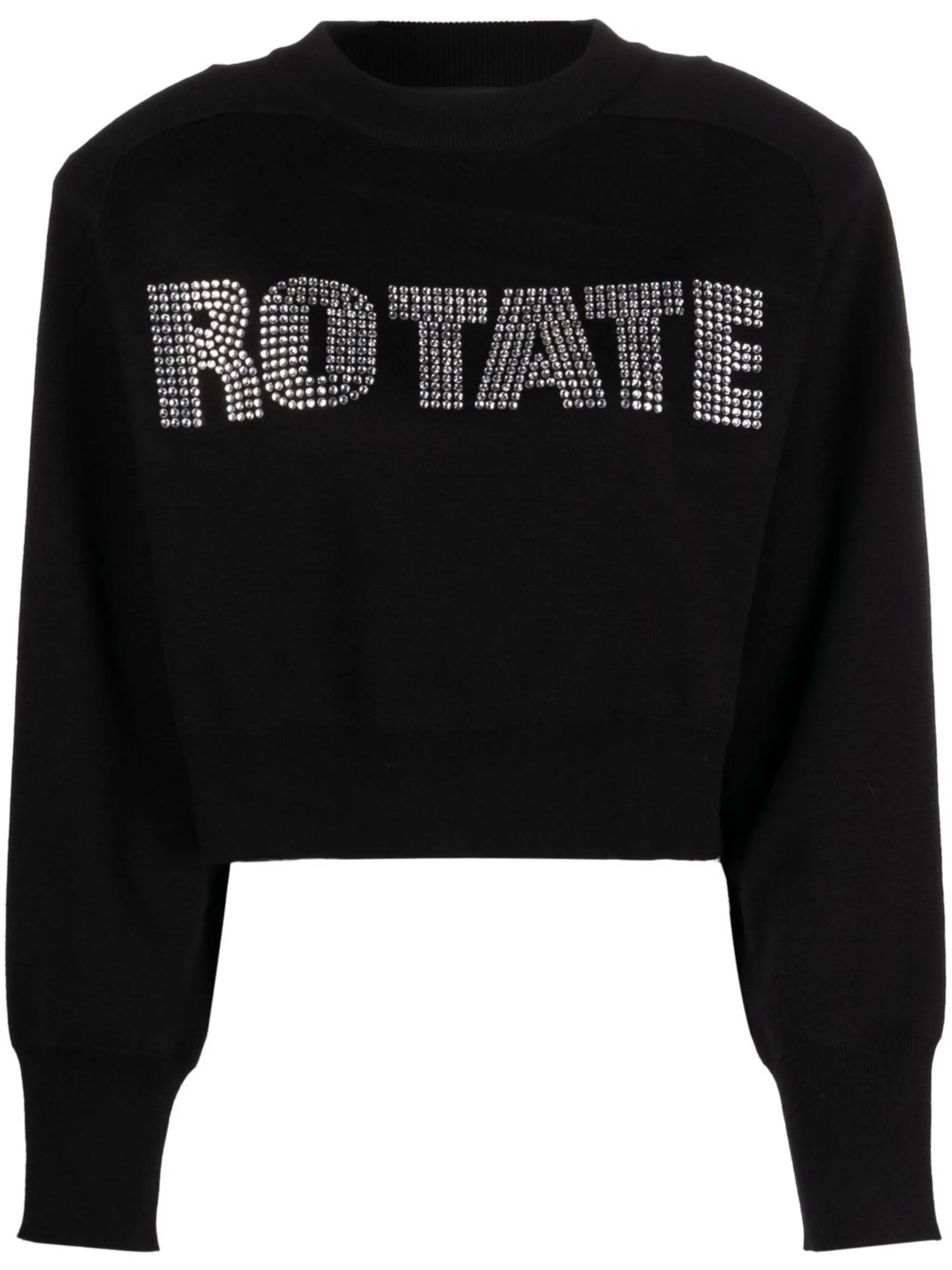 long sleeves cropped sweatshirt