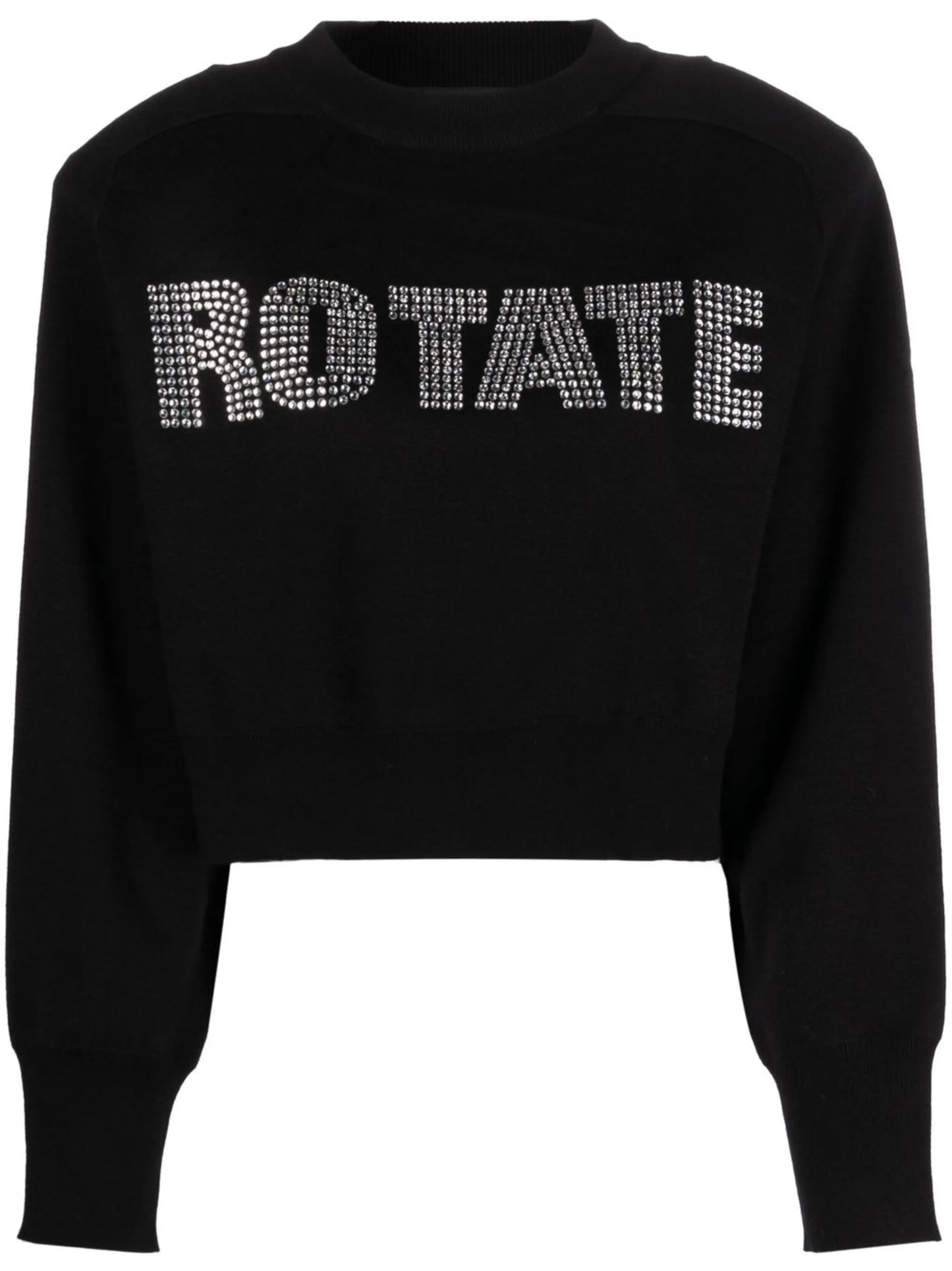 long sleeves cropped sweatshirt