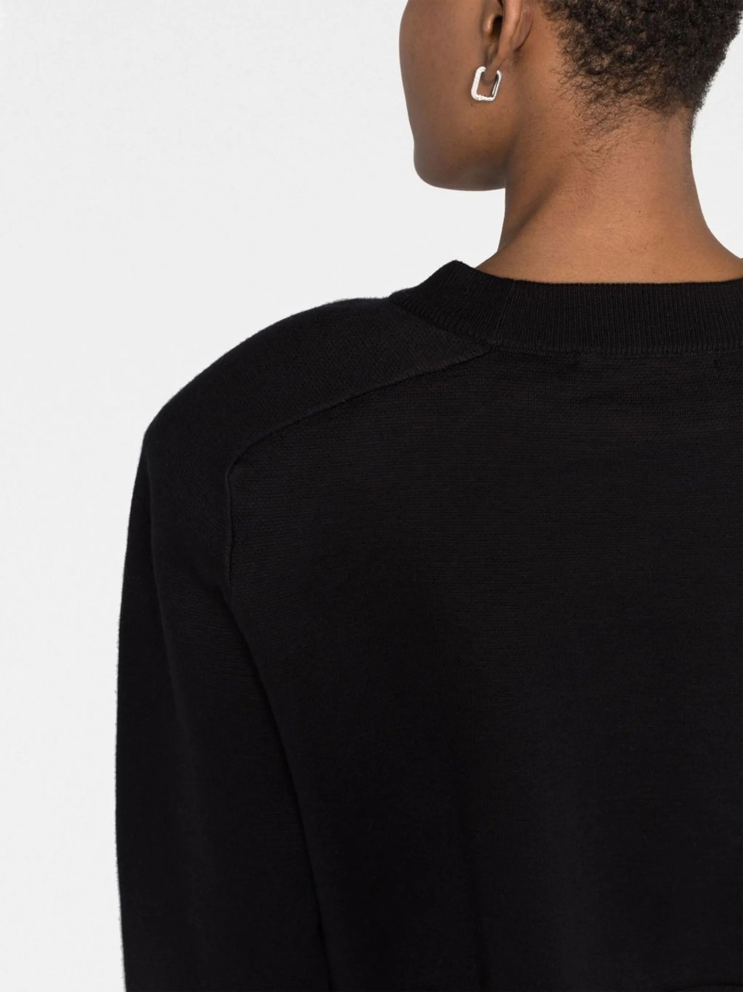 long sleeves cropped sweatshirt