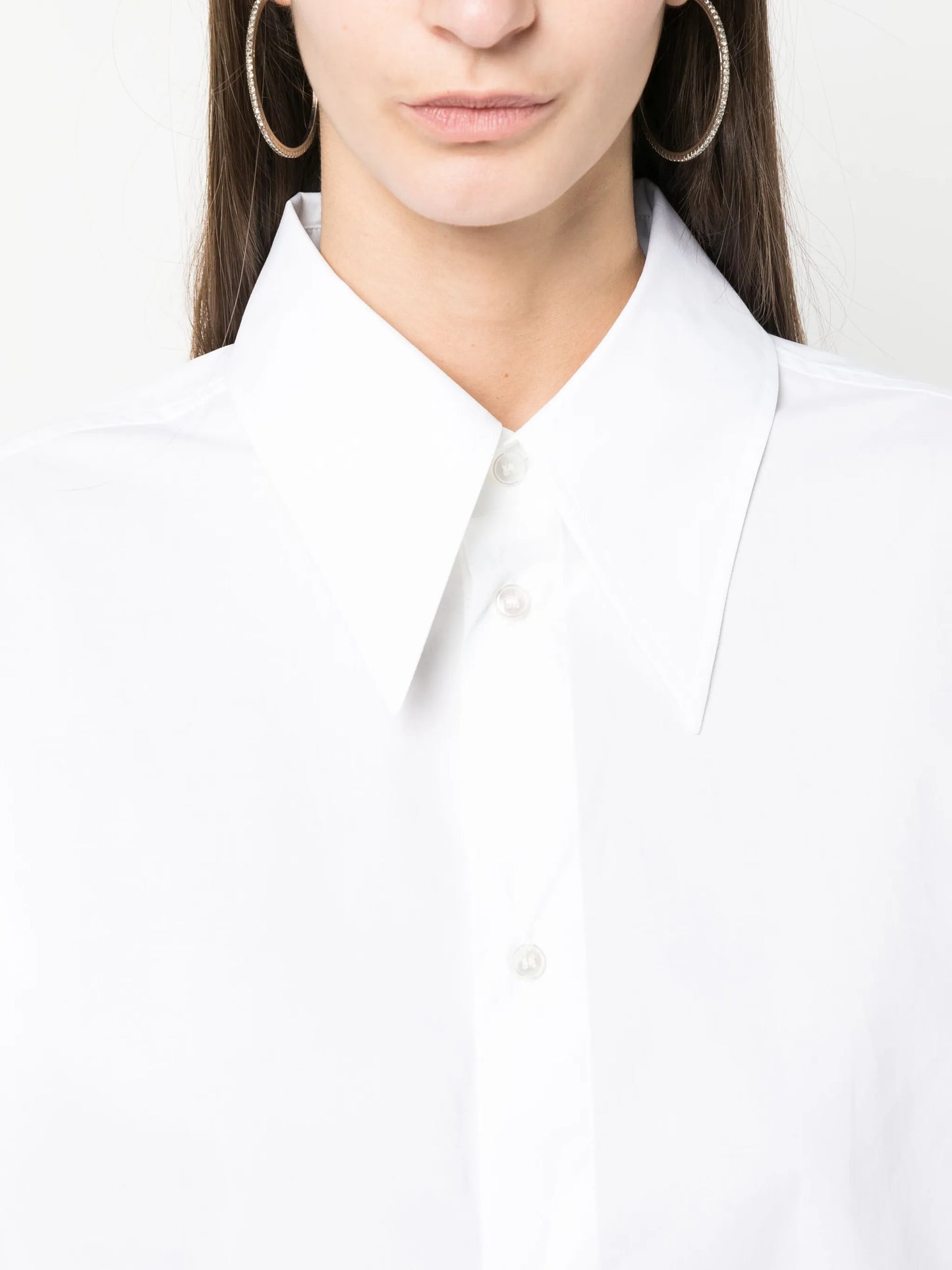 long-sleeve cotton shirt