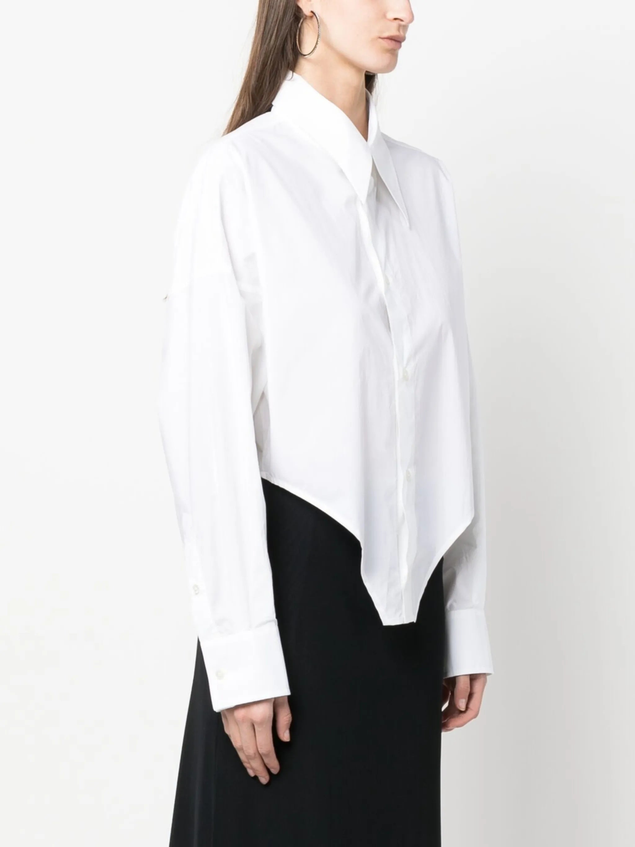 long-sleeve cotton shirt