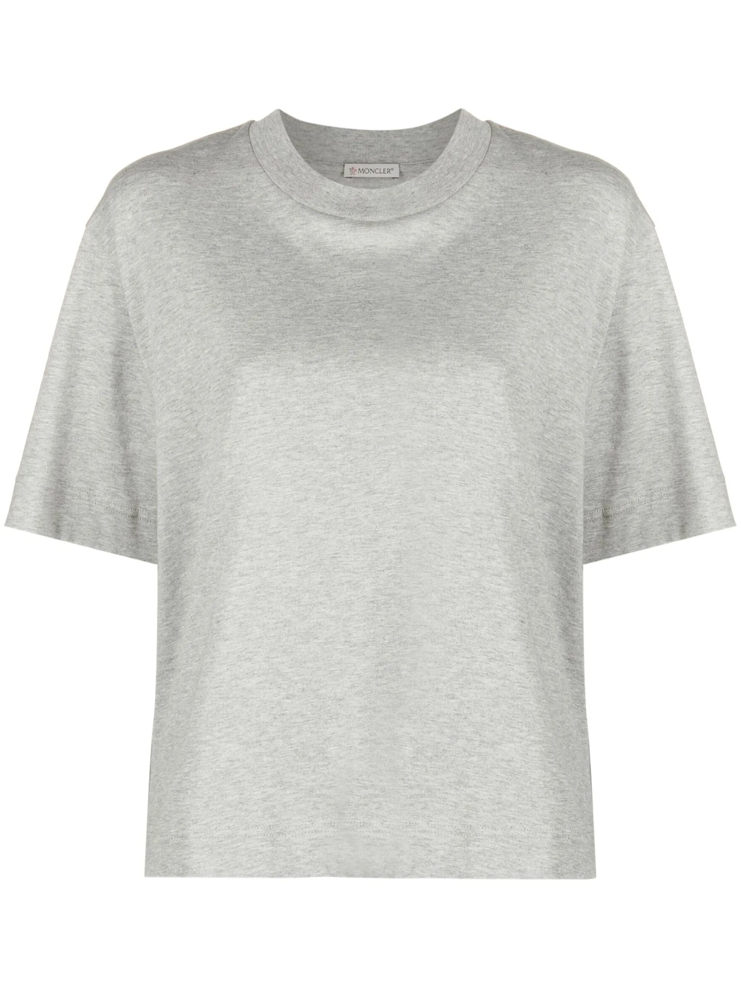 crew neck stripe-embellished T-shirt