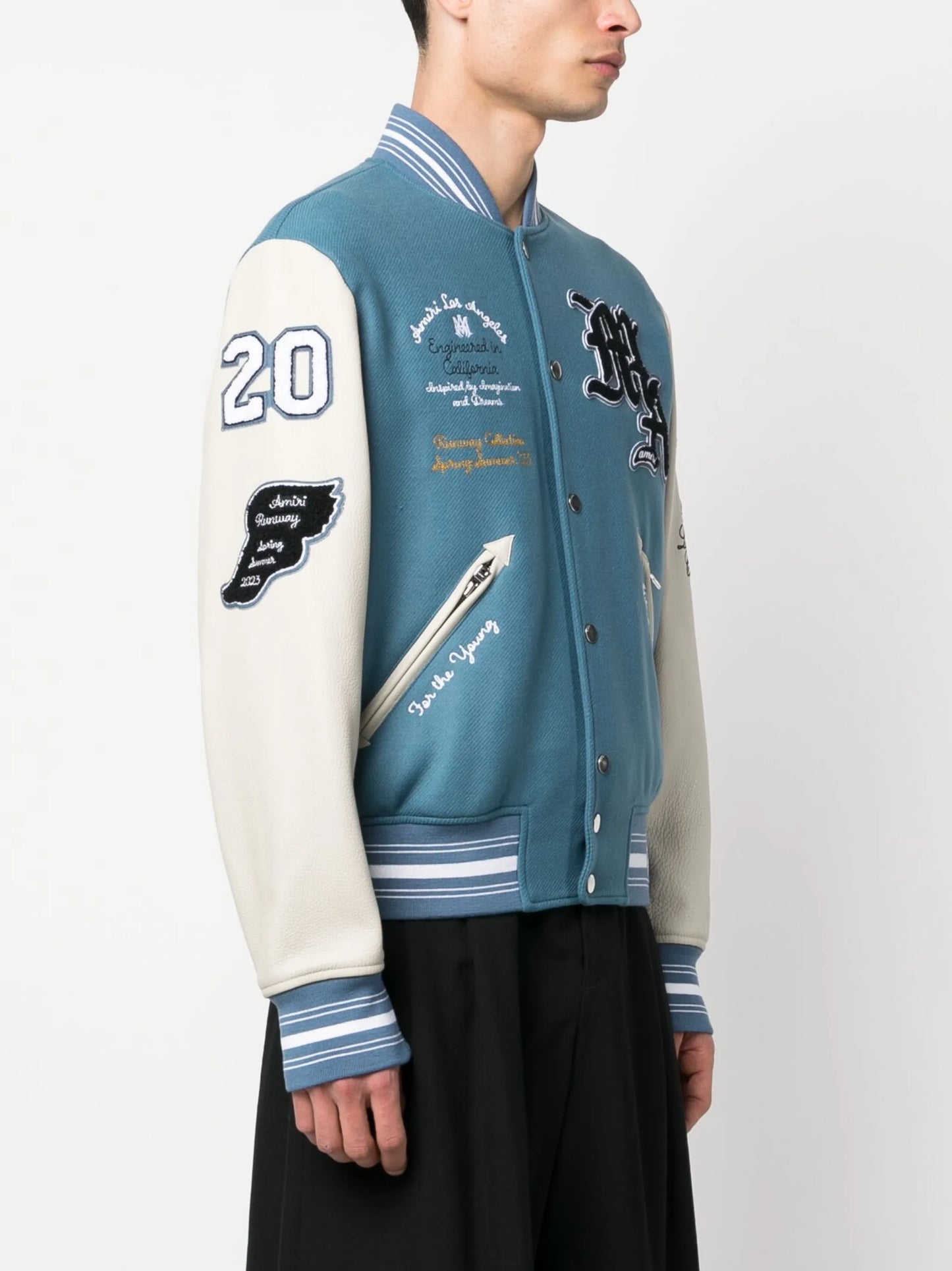 patch-detail varsity jacket