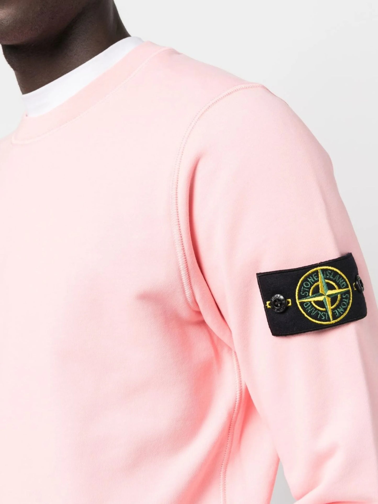 logo-patch sleeve sweatshirt