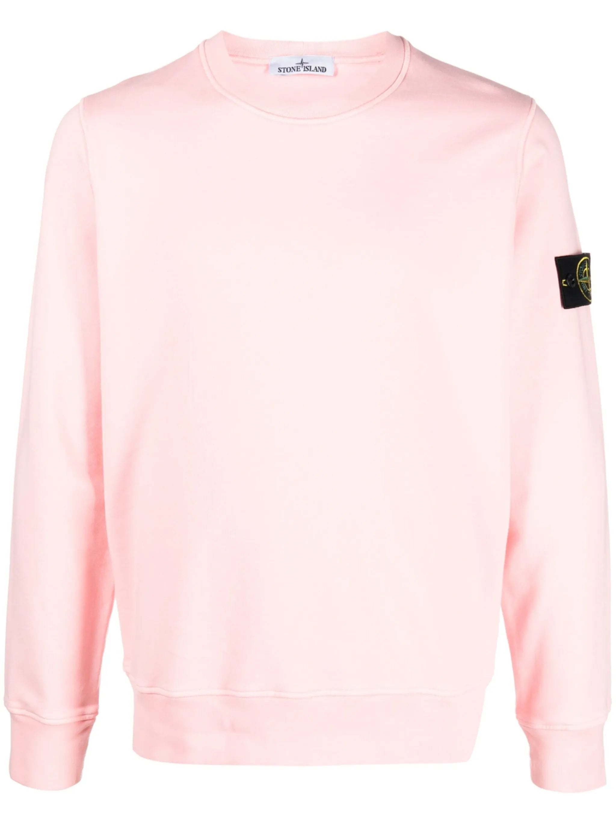 logo-patch sleeve sweatshirt