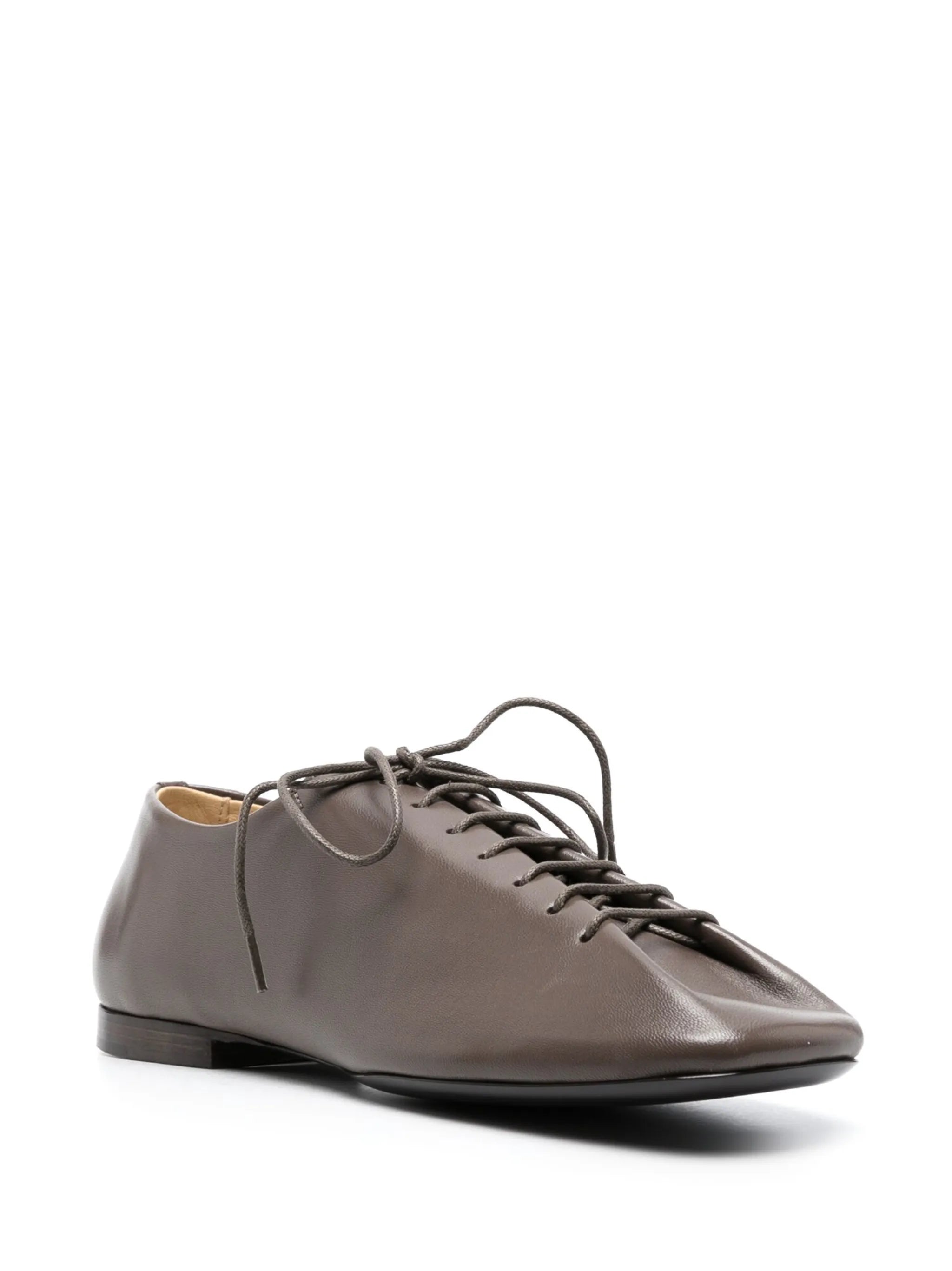 square-toe Derby shoes