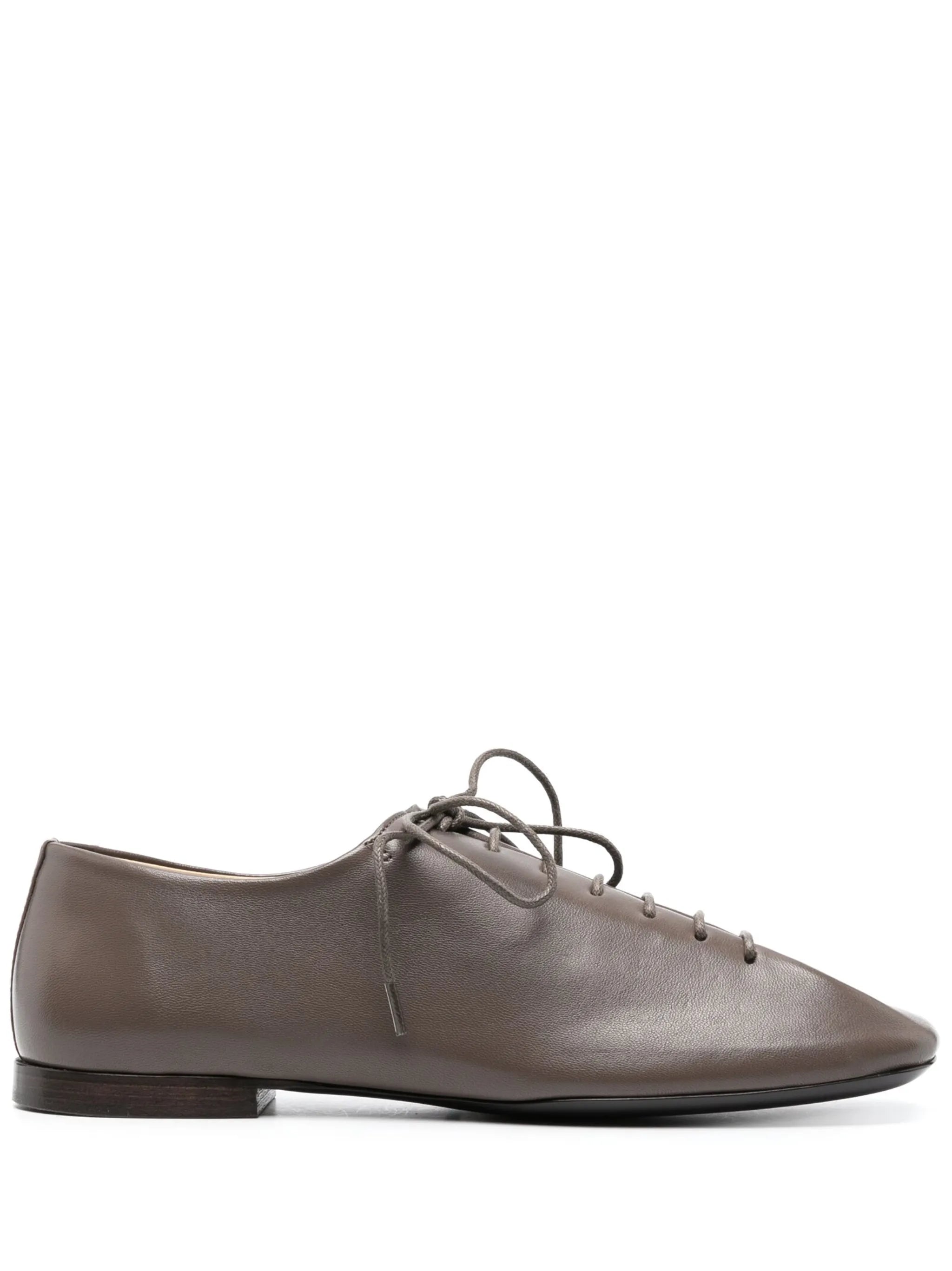 square-toe Derby shoes