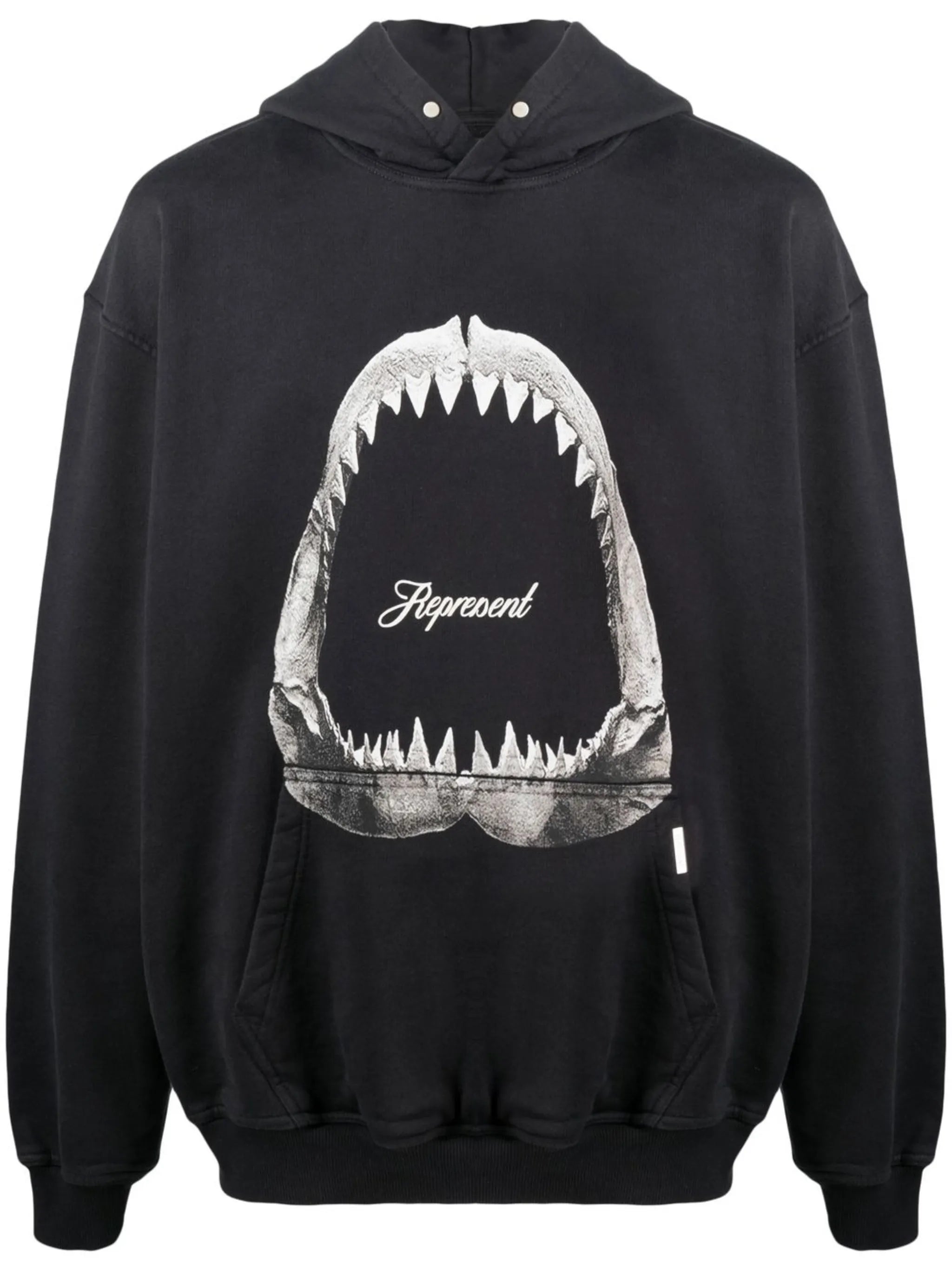 graphic logo print hoodie