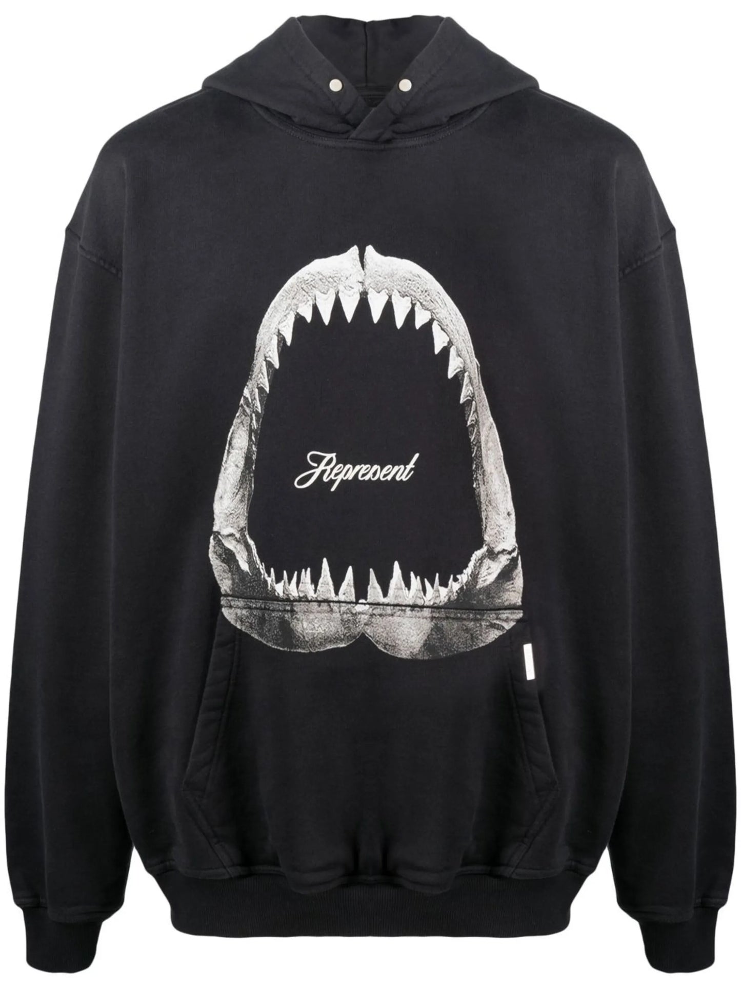 graphic logo print hoodie