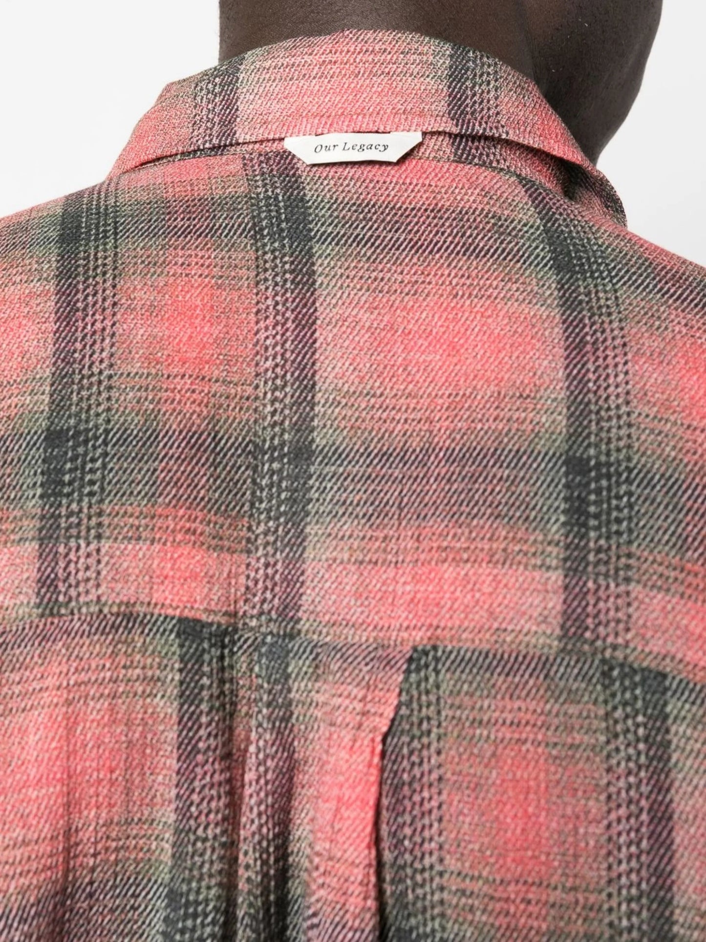 Borrowed long-sleeved shirt