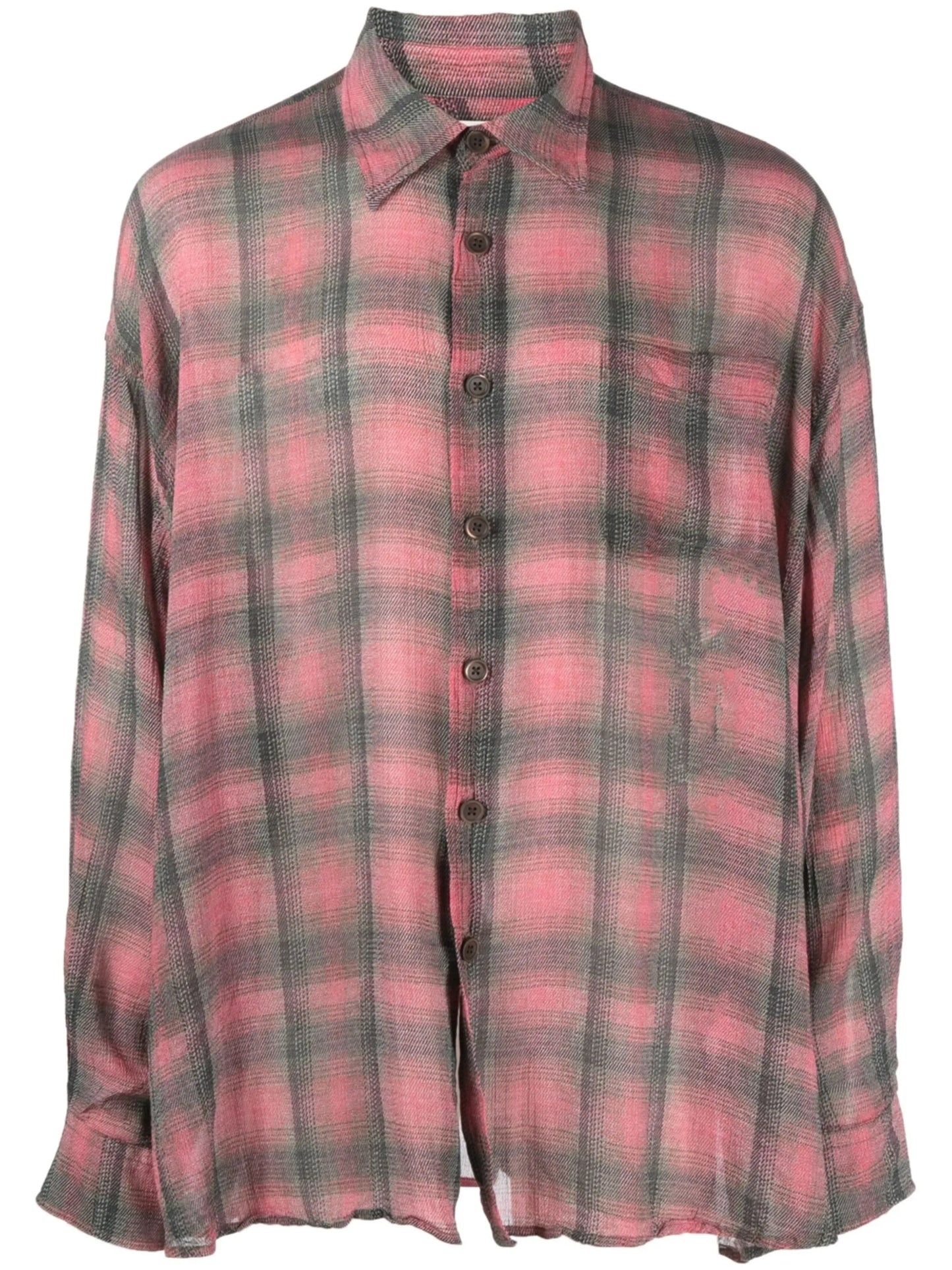 Borrowed long-sleeved shirt