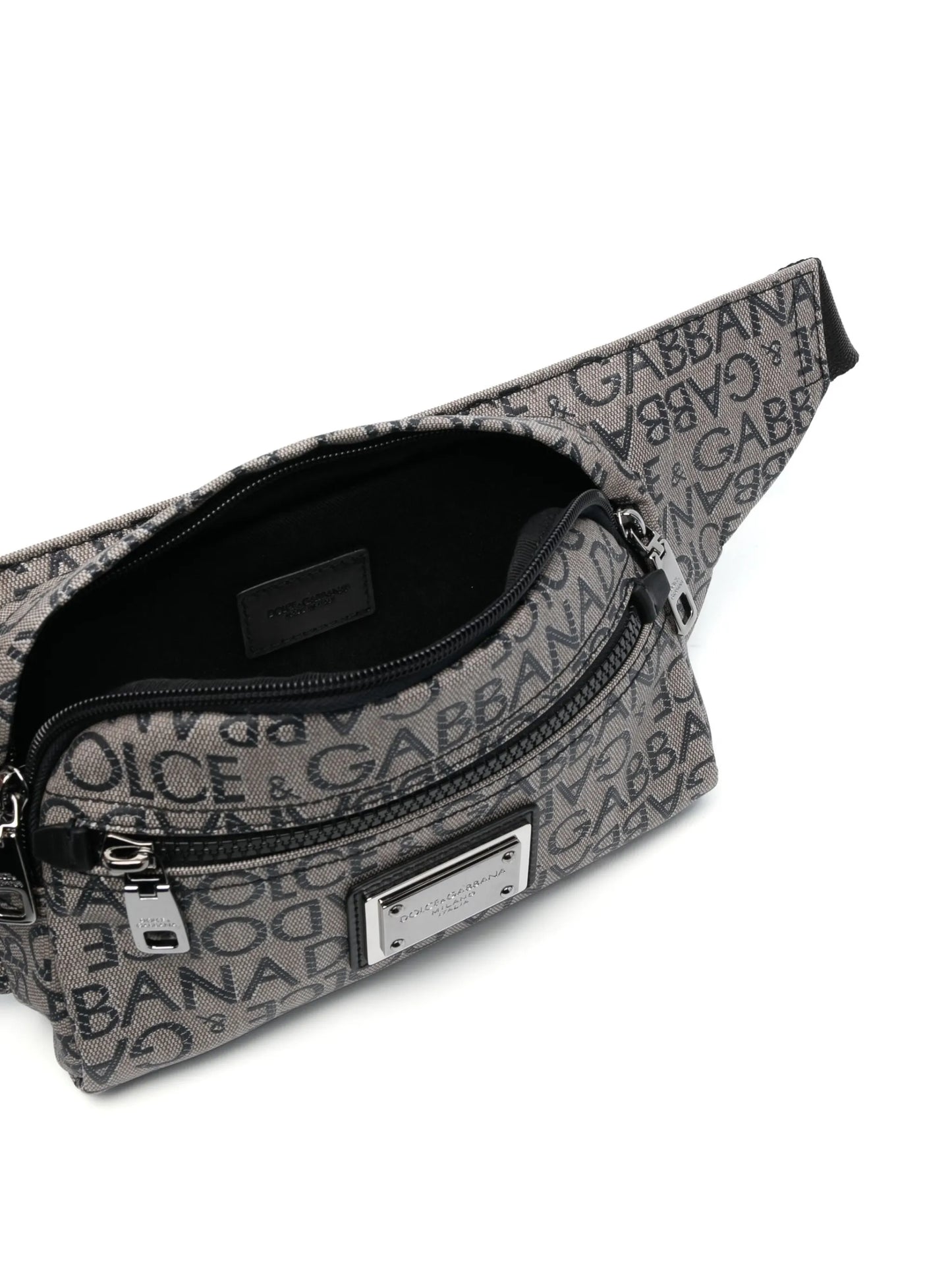 logo-print belt bag