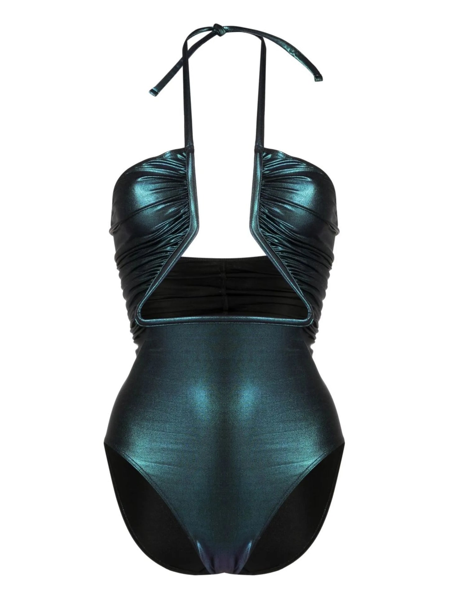 cut-out swimsuit