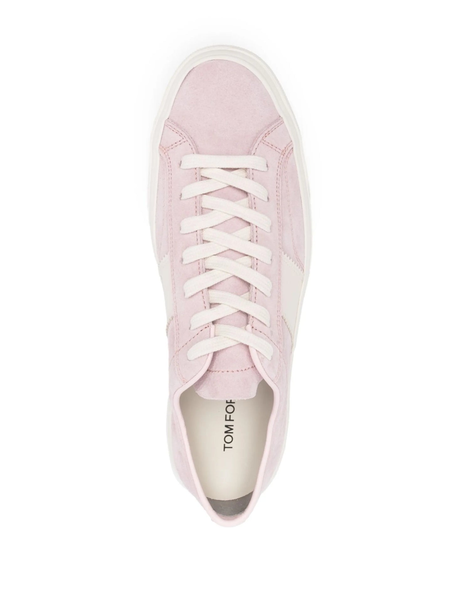 panelled low-top sneakers