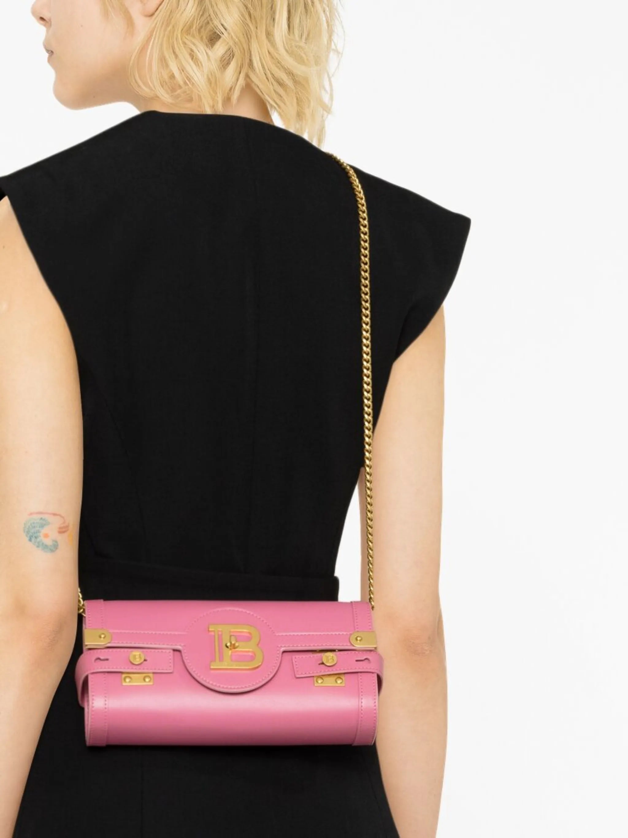 B-Buzz 23 leather shoulder bag