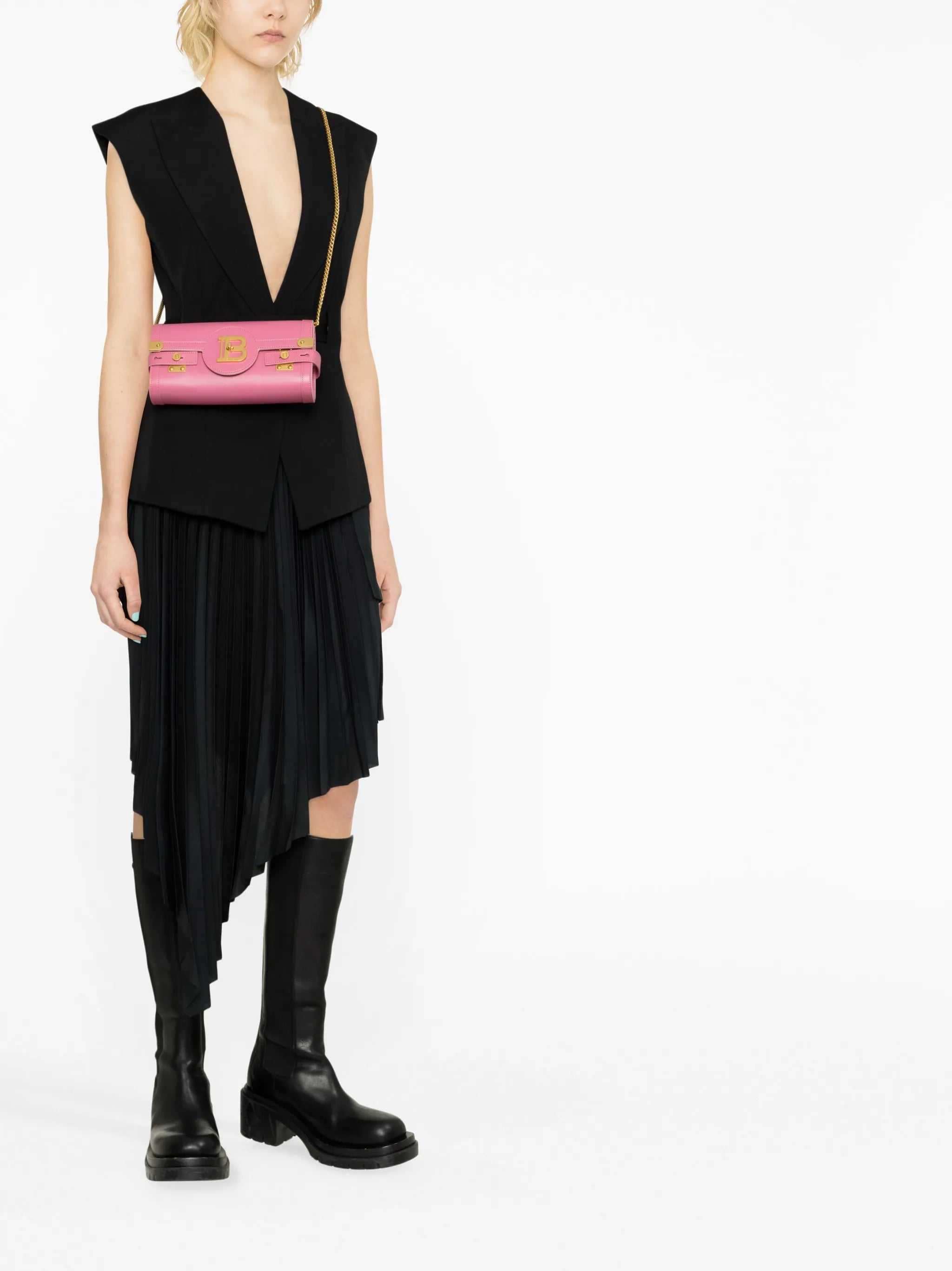 B-Buzz 23 leather shoulder bag