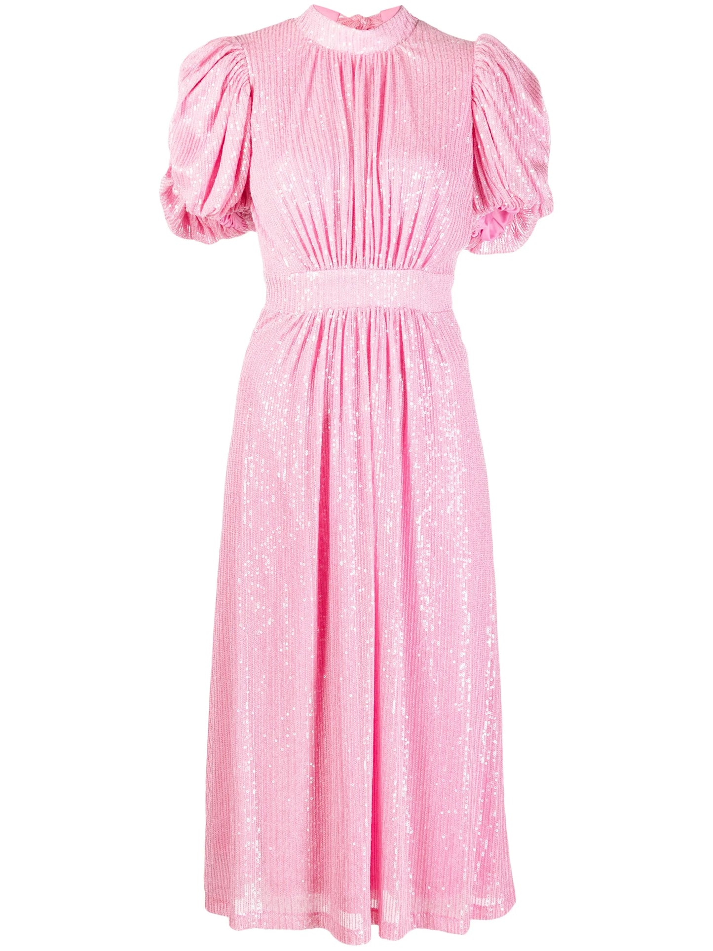 sequin-embellished midi dress