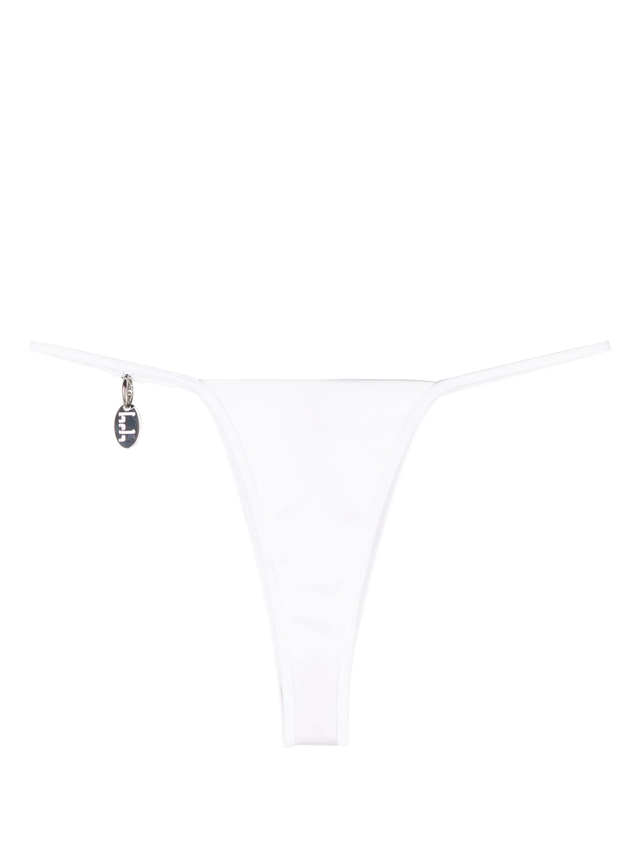 crystal-embellished high bikini bottoms