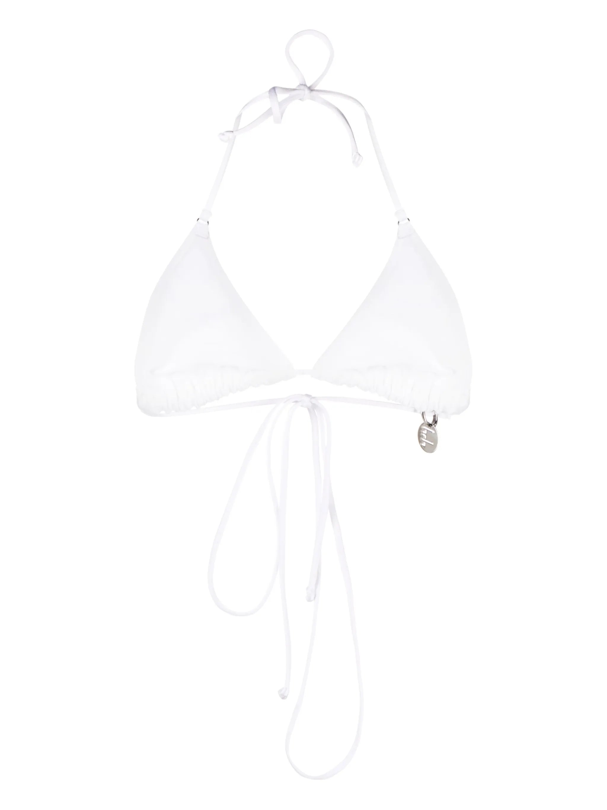 crystal-embellished bikini top