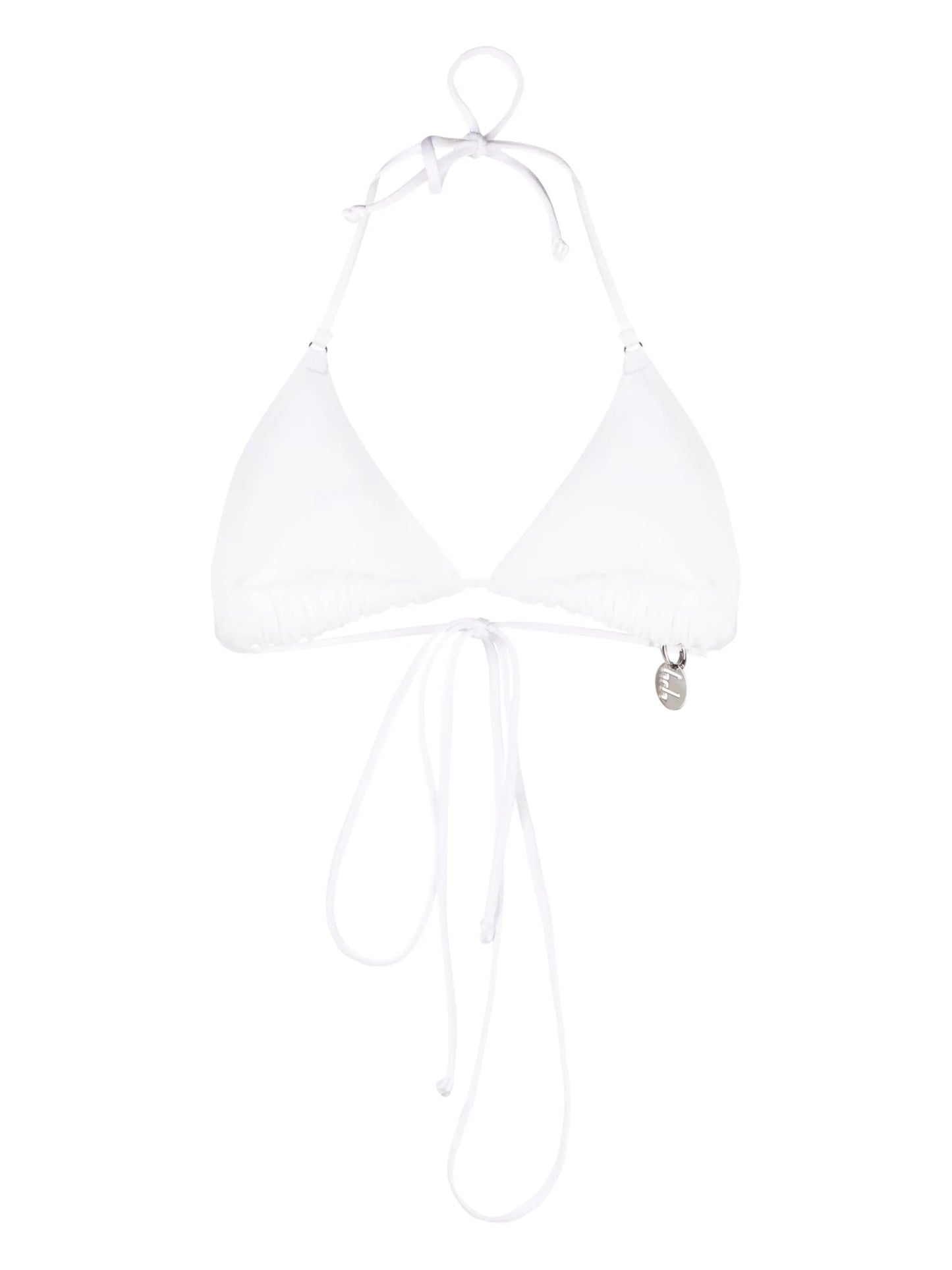 crystal-embellished bikini top
