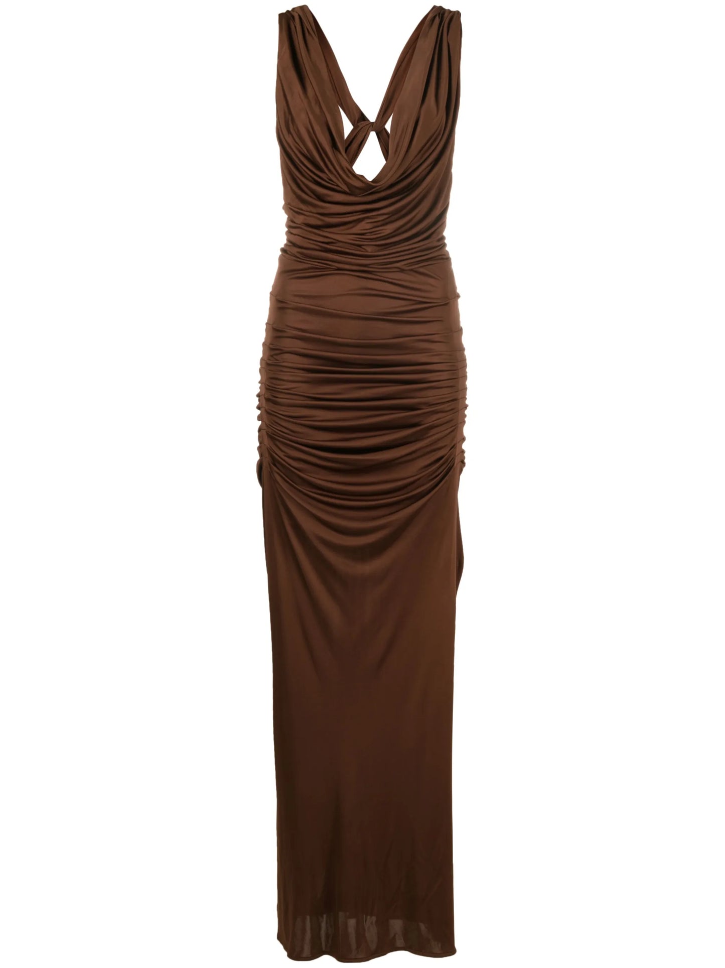 Ina draped maxi dress