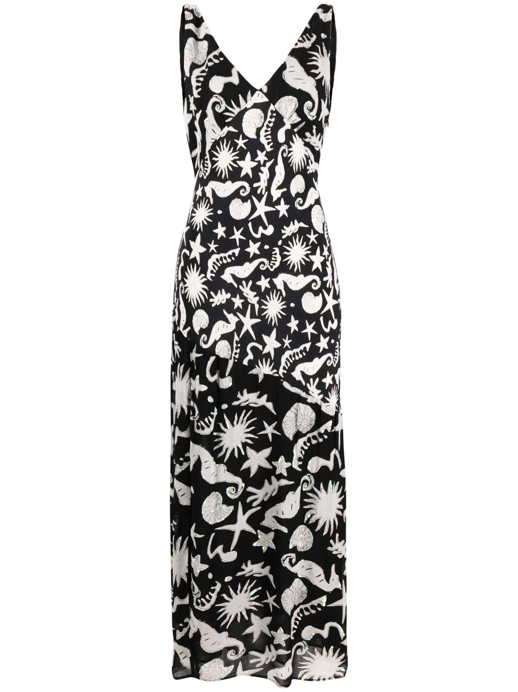 Moniq sleeveless midi dress