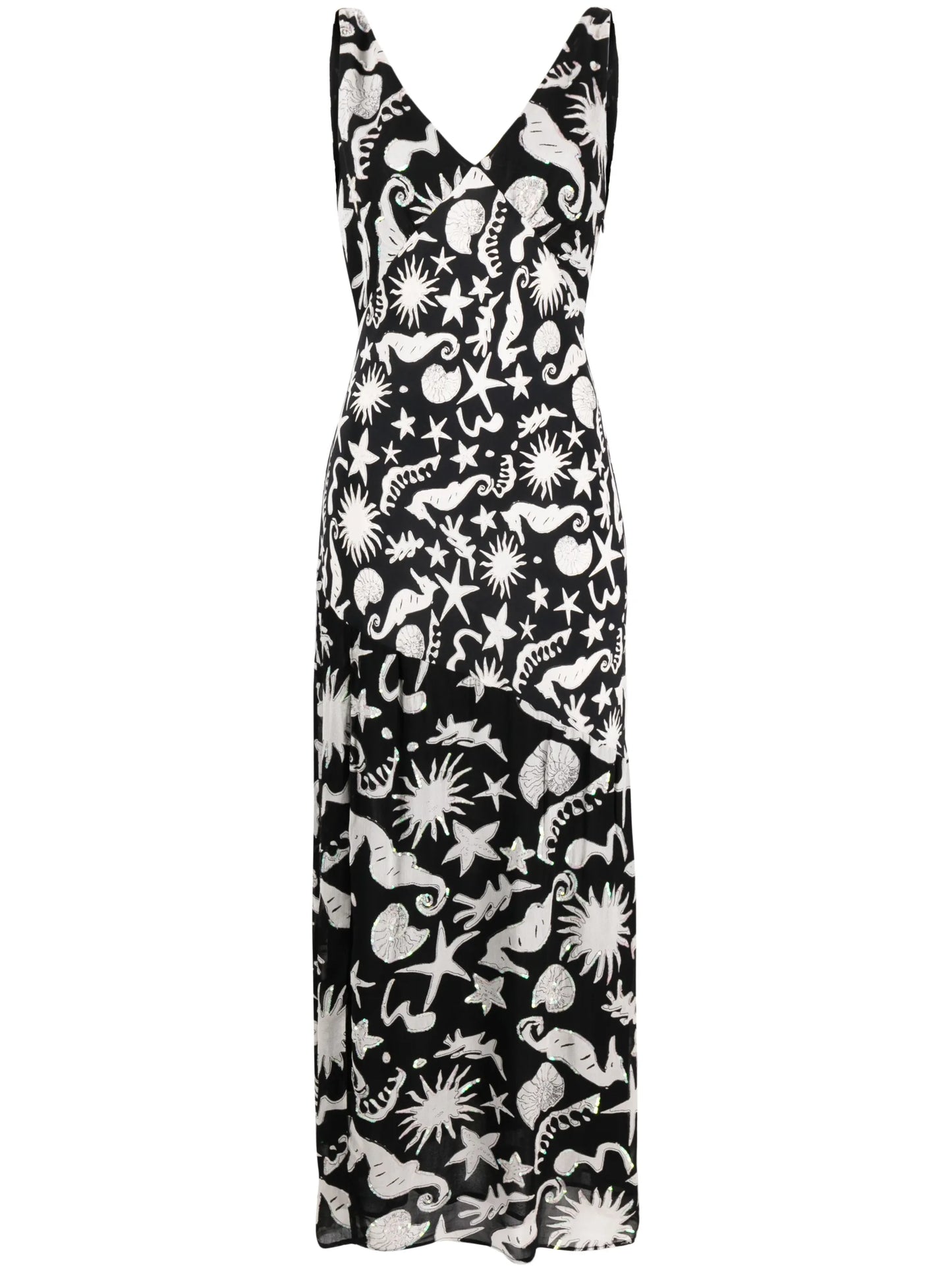 Moniq sleeveless midi dress