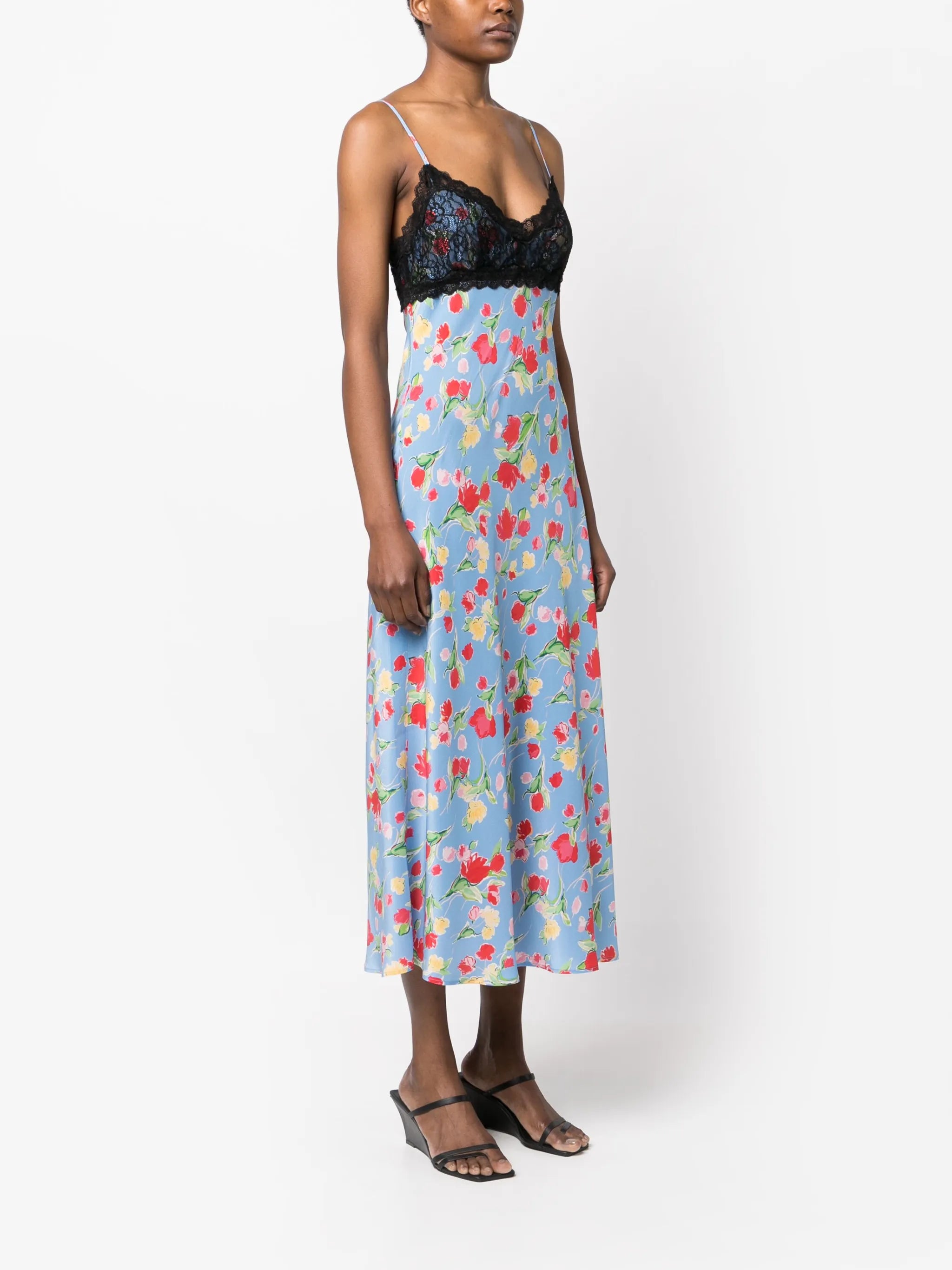 Attiya floral-print midi dress