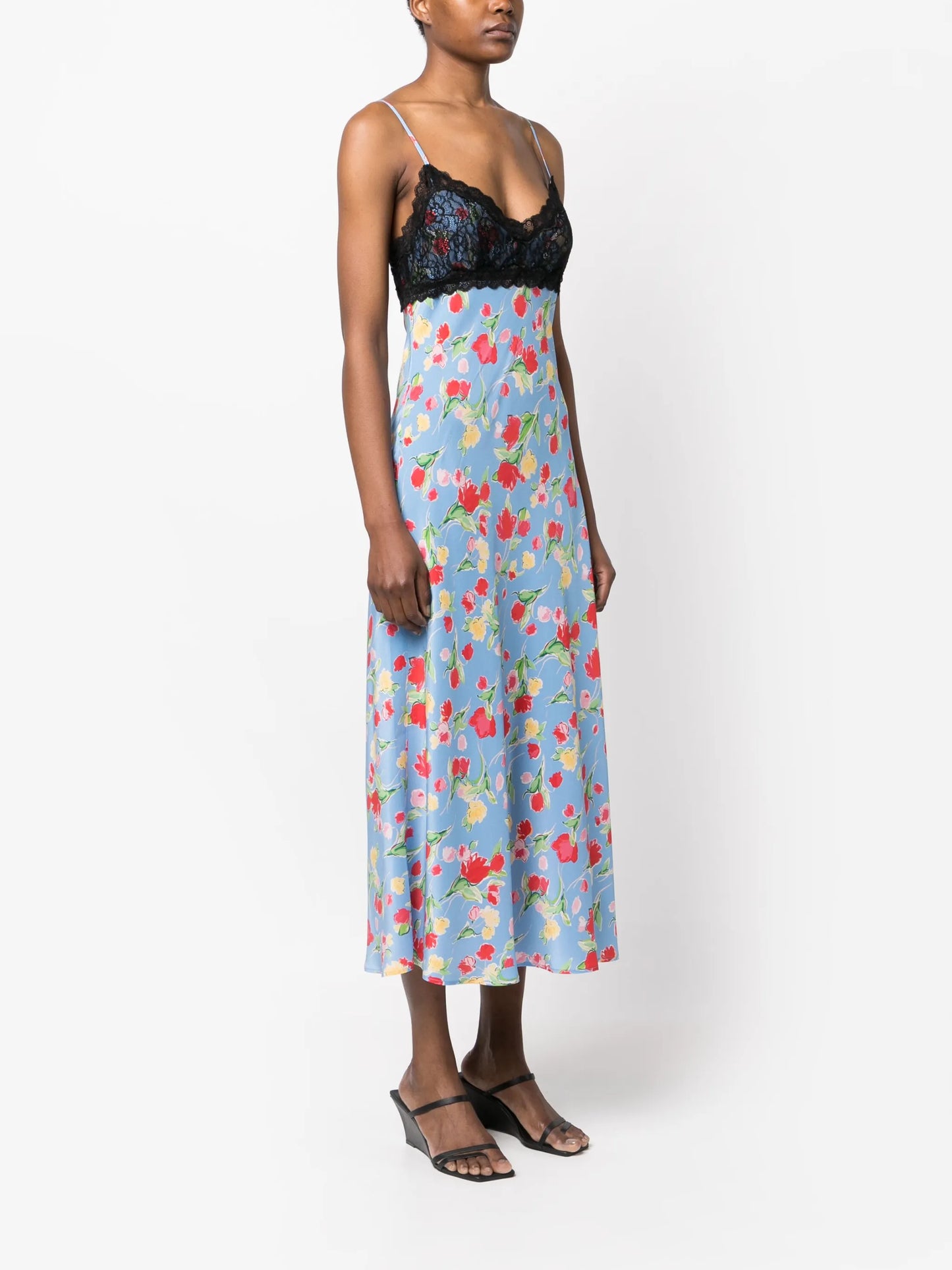 Attiya floral-print midi dress