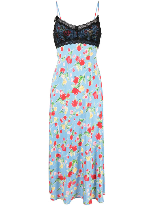 Attiya floral-print midi dress
