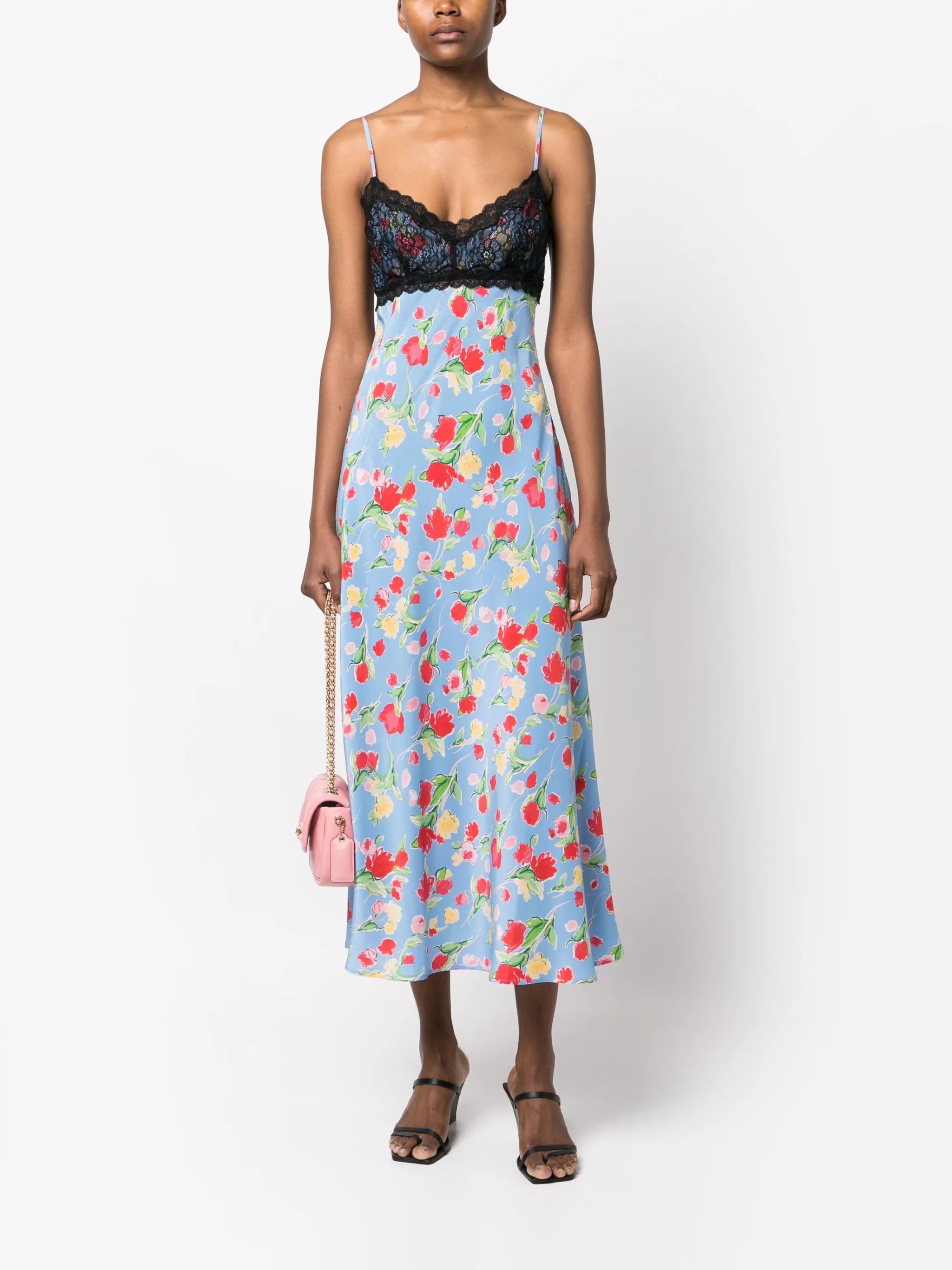 Attiya floral-print midi dress