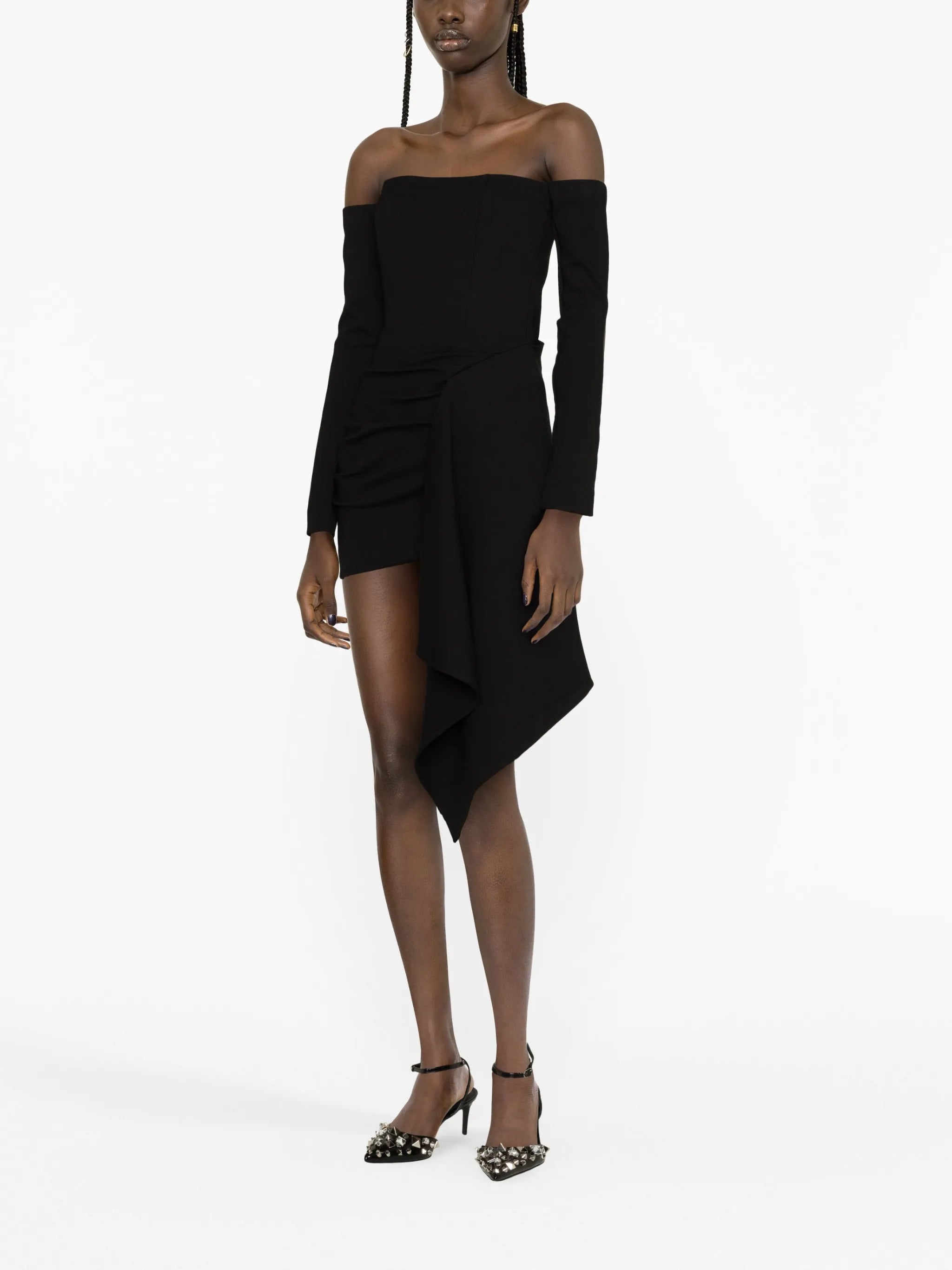 Ansley off-shoulder minidress