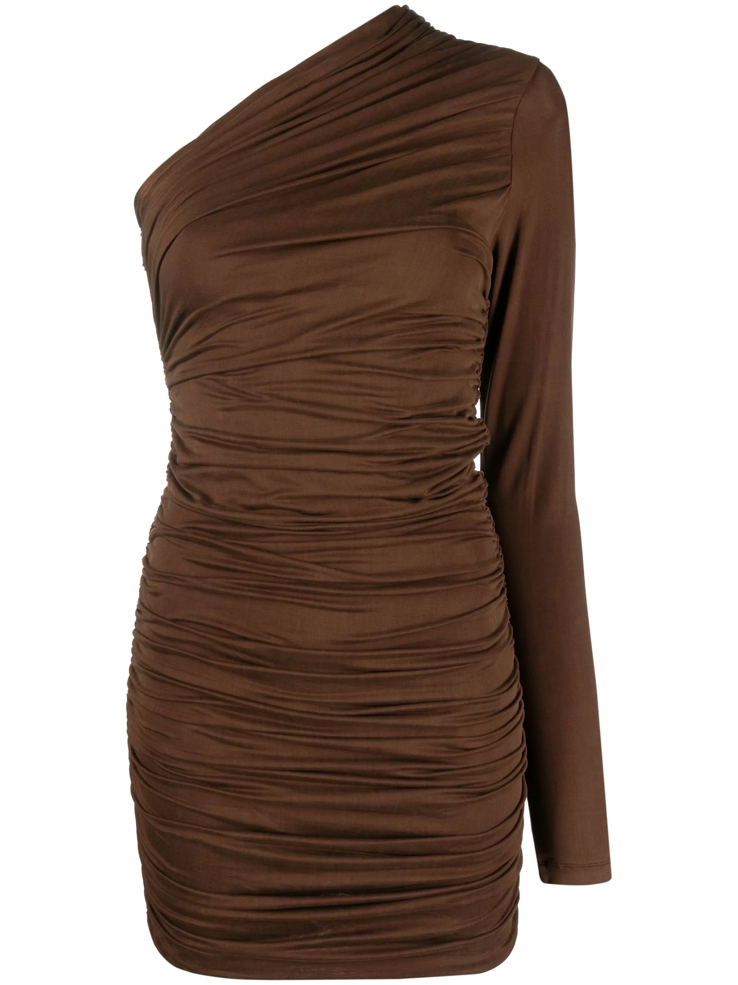 PIla one-sleeve minidress