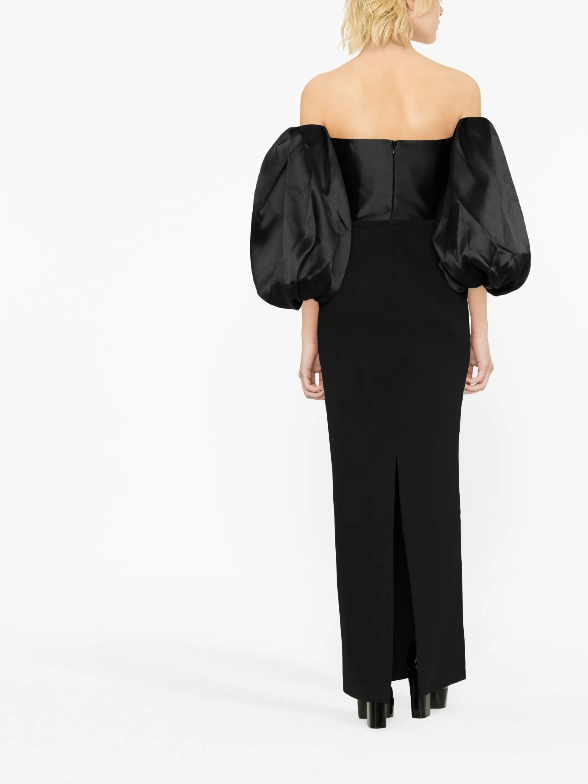 Carmen off-the-shoulder gown